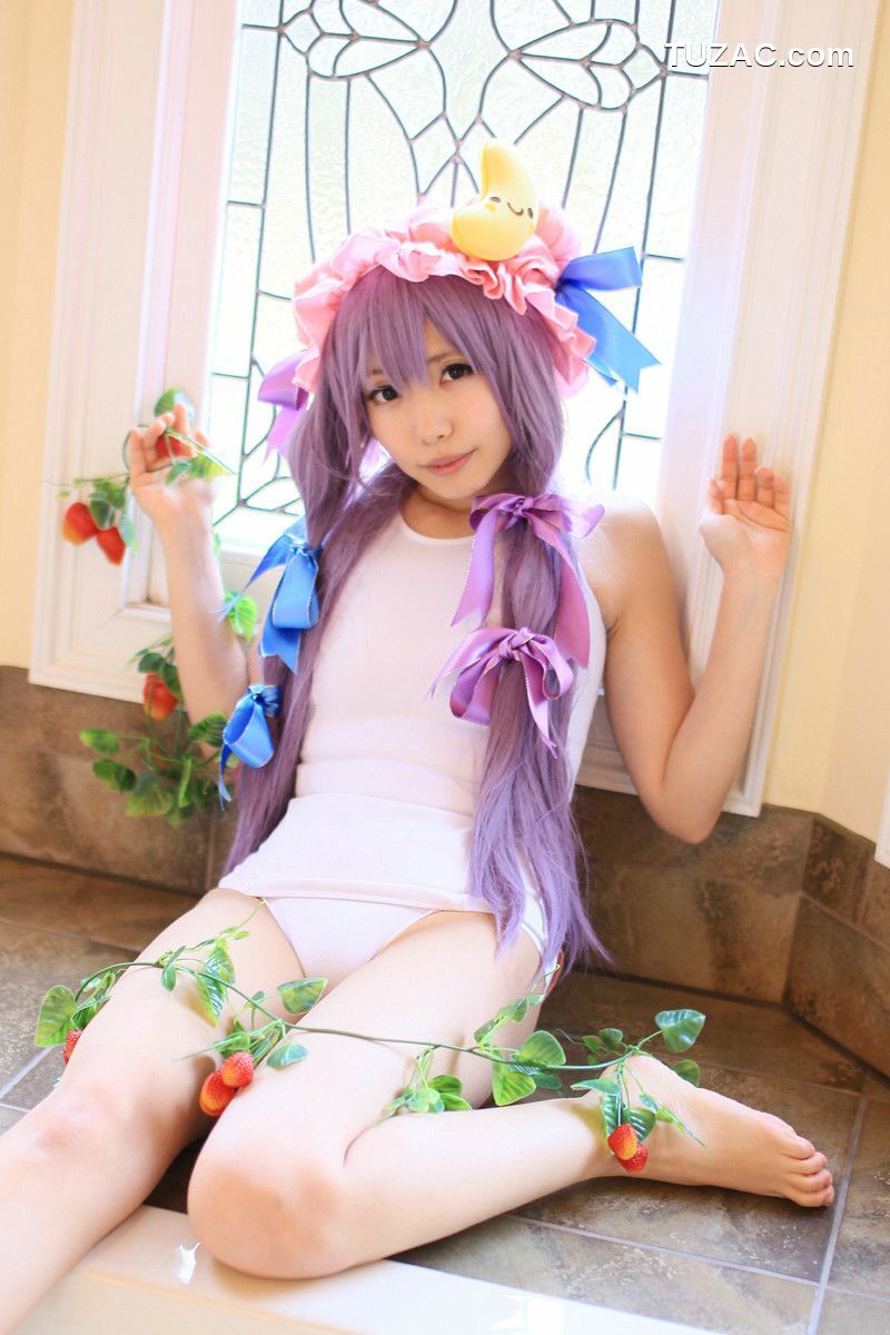 日本CosPlay_天使みゅ (Tenshi Myu) 《東方Project》Patchouli Knowledge 2  写真集[120P]