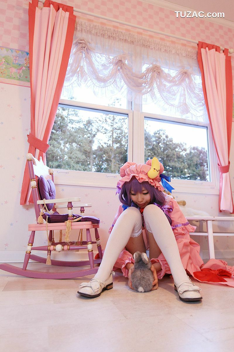 日本CosPlay_天使みゅ (Tenshi Myu) 《東方Project》Patchouli Knowledge 2  写真集[120P]