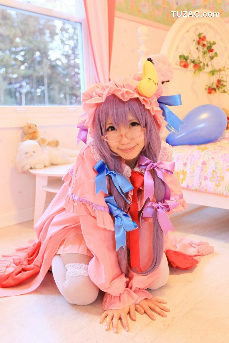 日本CosPlay_天使みゅ (Tenshi Myu) 《東方Project》Patchouli Knowledge 2  写真集[120P]