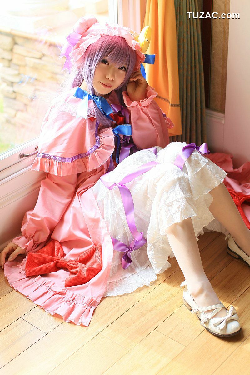 日本CosPlay_天使みゅ (Tenshi Myu) 《東方Project》Patchouli Knowledge 2  写真集[120P]