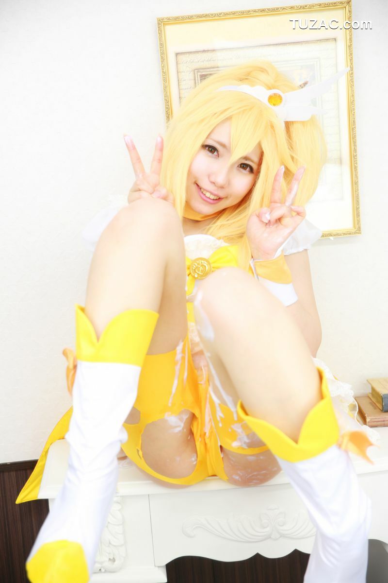 日本CosPlay_天使みゅ 《Precure》黄瀬やよい 写真集[65P]
