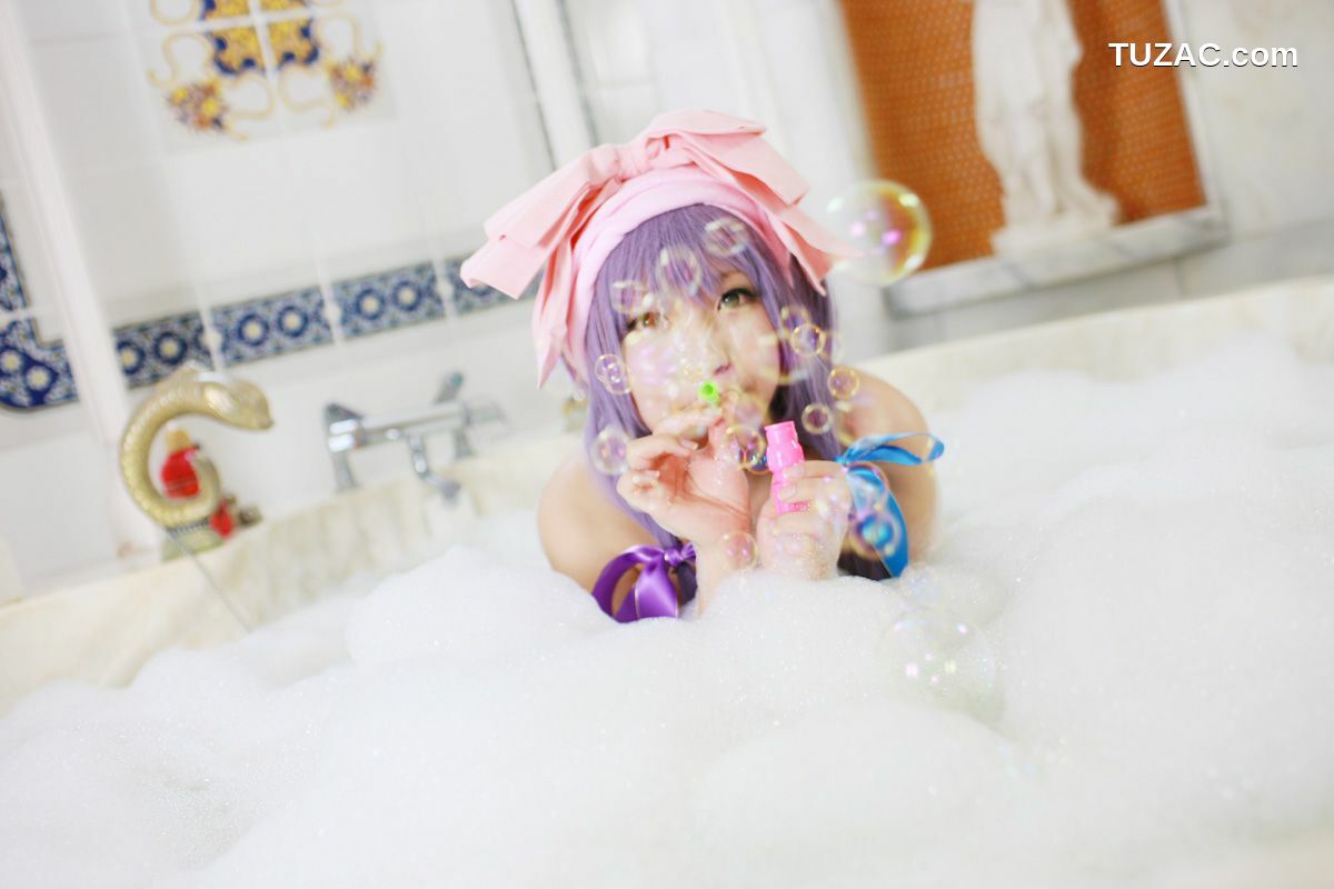日本CosPlay_天使みゅ《Touhou Project》Patchouli Knowledge 写真集[100P]