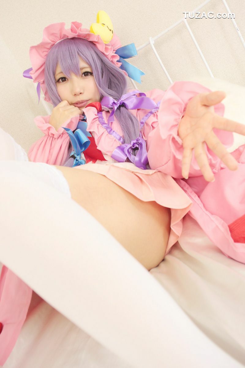 日本CosPlay_天使みゅ《Touhou Project》Patchouli Knowledge 写真集[100P]