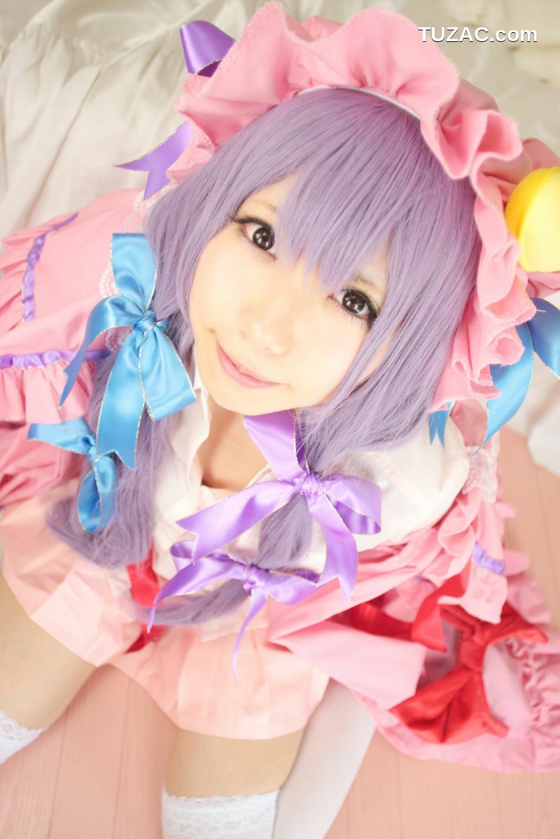 日本CosPlay_天使みゅ《Touhou Project》Patchouli Knowledge 写真集[100P]