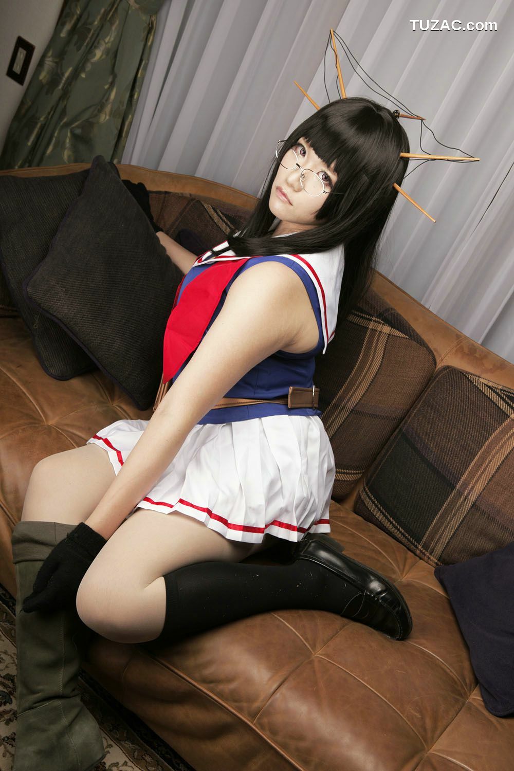 日本CosPlay_太宰ガロ (Dazai Garo) 《Kantai Collection》Takao+Choukai+Maya+Atago 写真集[94P]