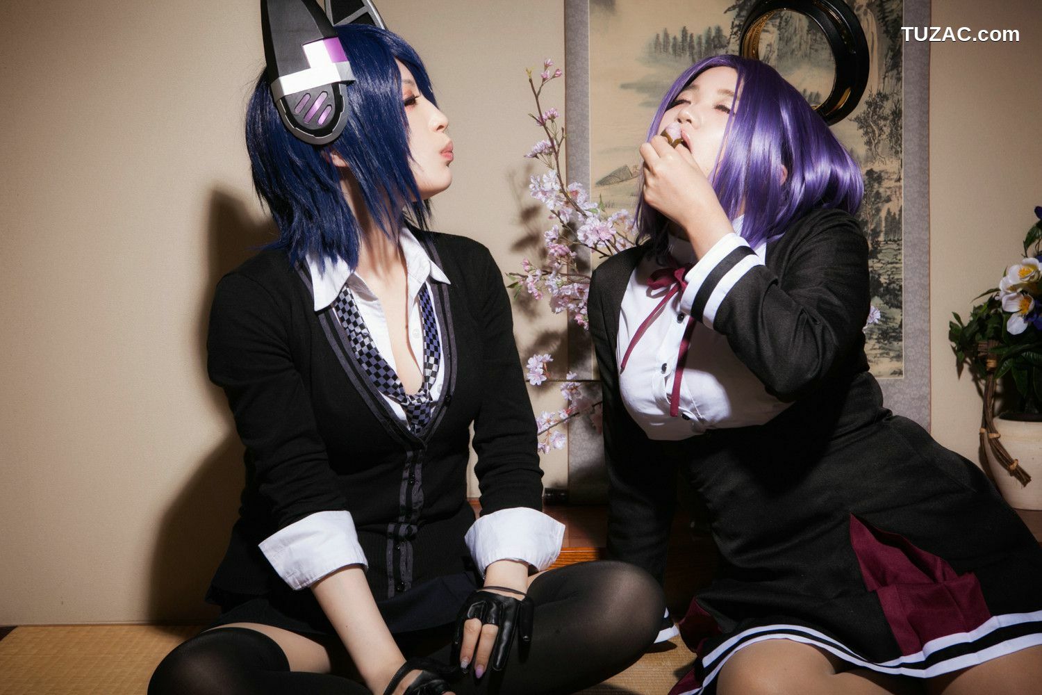 日本CosPlay_太宰ガロ&amp;Usagi 《Kantai Collection》Tenryu+Tatsuta 写真集[100P]