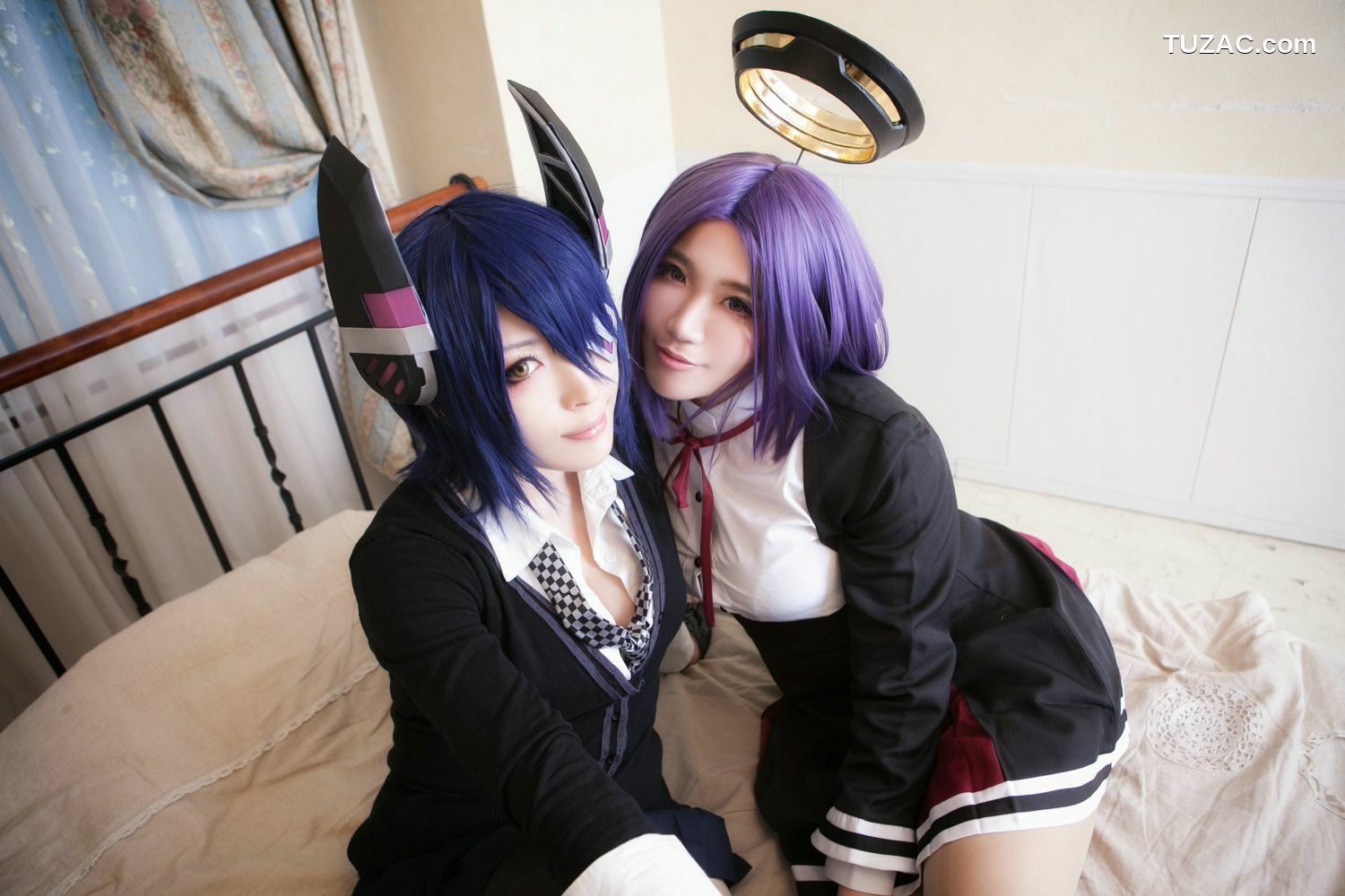 日本CosPlay_太宰ガロ&amp;Usagi 《Kantai Collection》Tenryu+Tatsuta 写真集[100P]