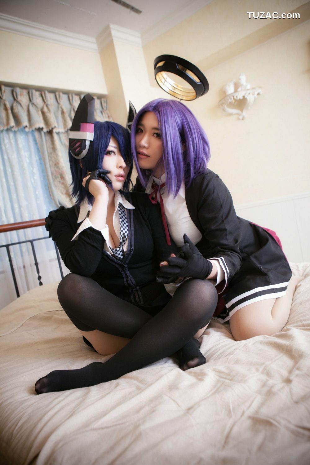 日本CosPlay_太宰ガロ&amp;Usagi 《Kantai Collection》Tenryu+Tatsuta 写真集[100P]