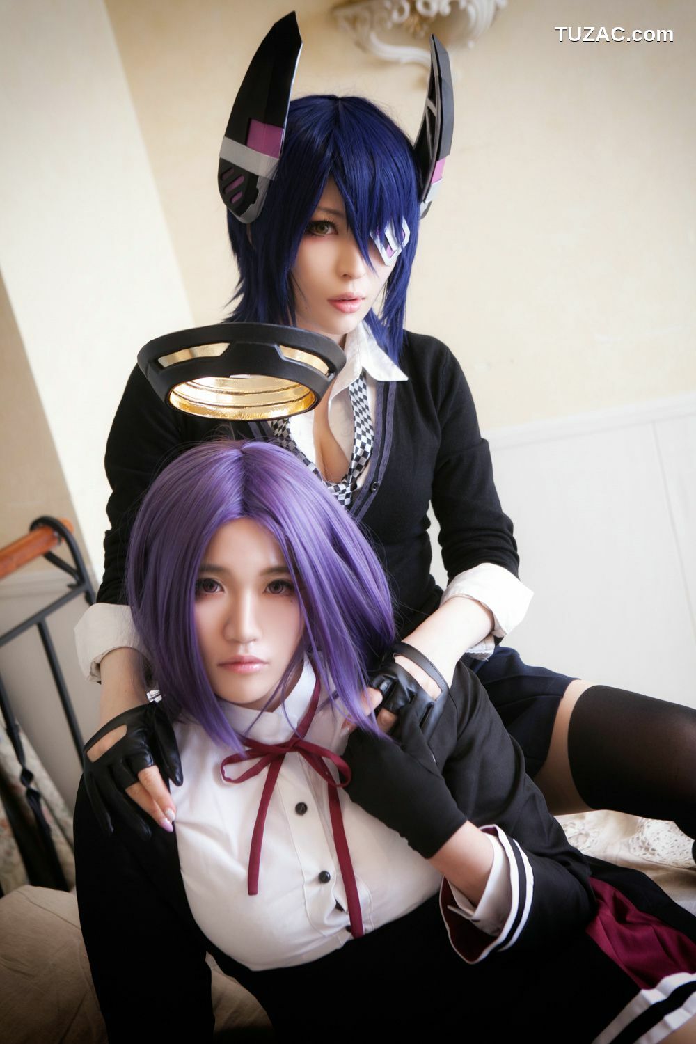 日本CosPlay_太宰ガロ&amp;Usagi 《Kantai Collection》Tenryu+Tatsuta 写真集[100P]