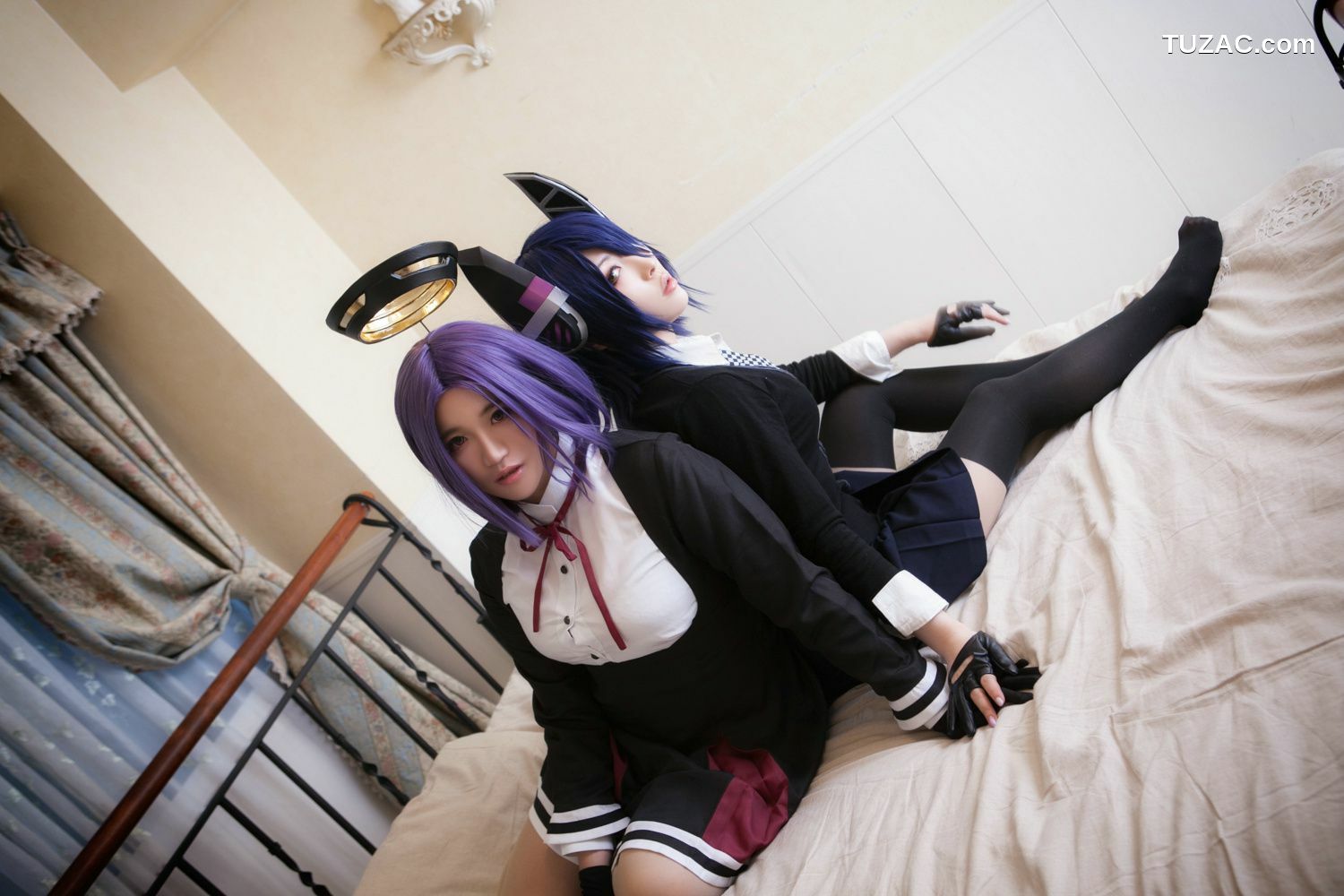 日本CosPlay_太宰ガロ&amp;Usagi 《Kantai Collection》Tenryu+Tatsuta 写真集[100P]