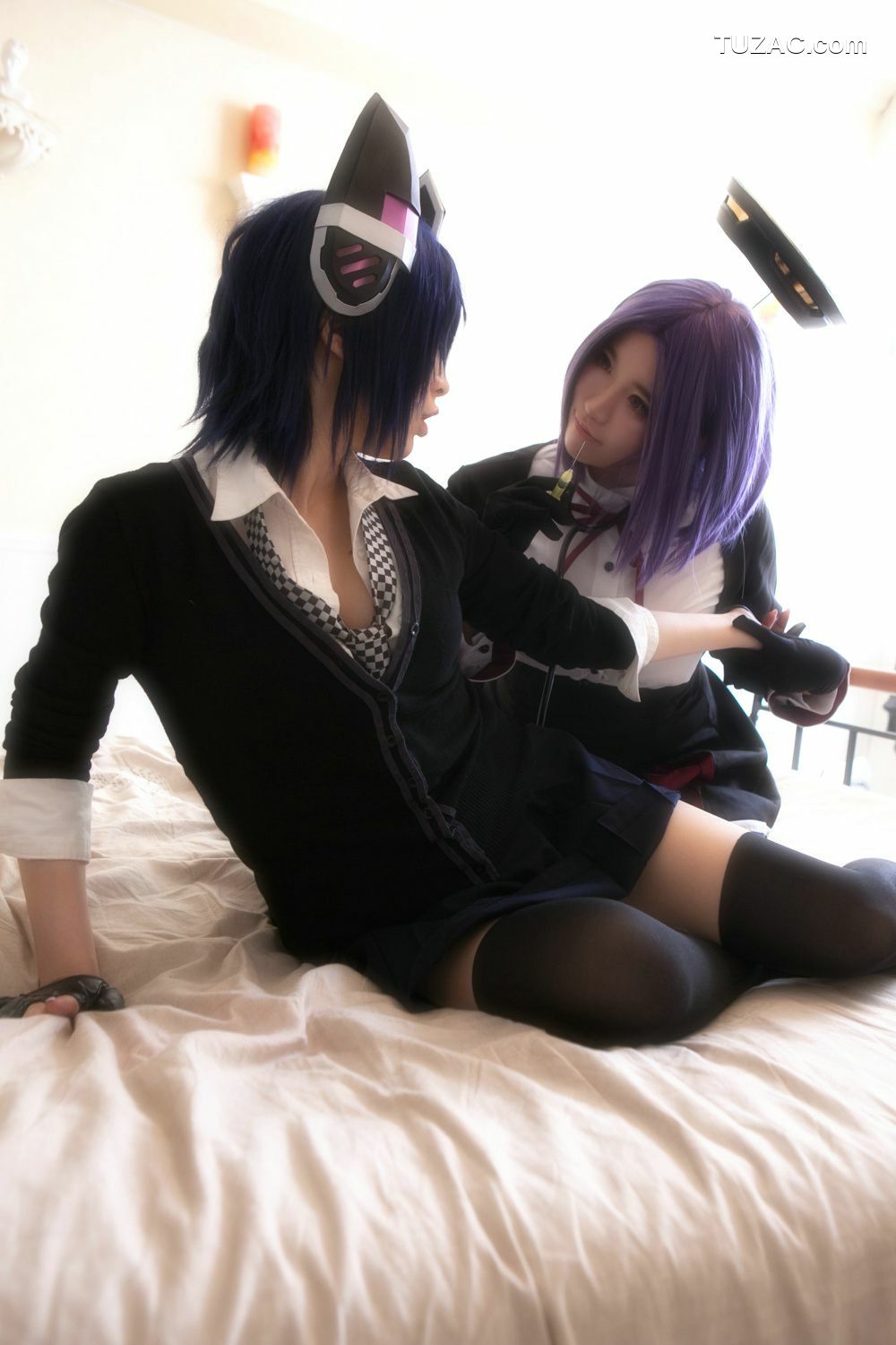 日本CosPlay_太宰ガロ&amp;Usagi 《Kantai Collection》Tenryu+Tatsuta 写真集[100P]