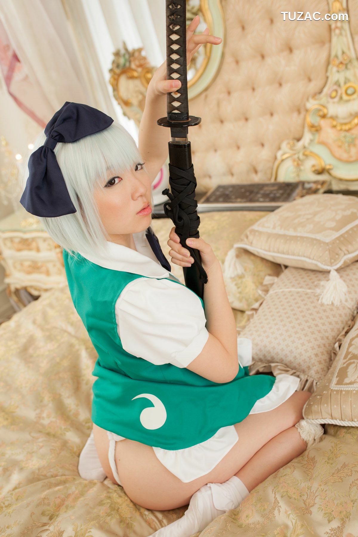 日本CosPlay_安達まどか(安达圆) 《東方Project》魂魄妖夢 写真集[50P]