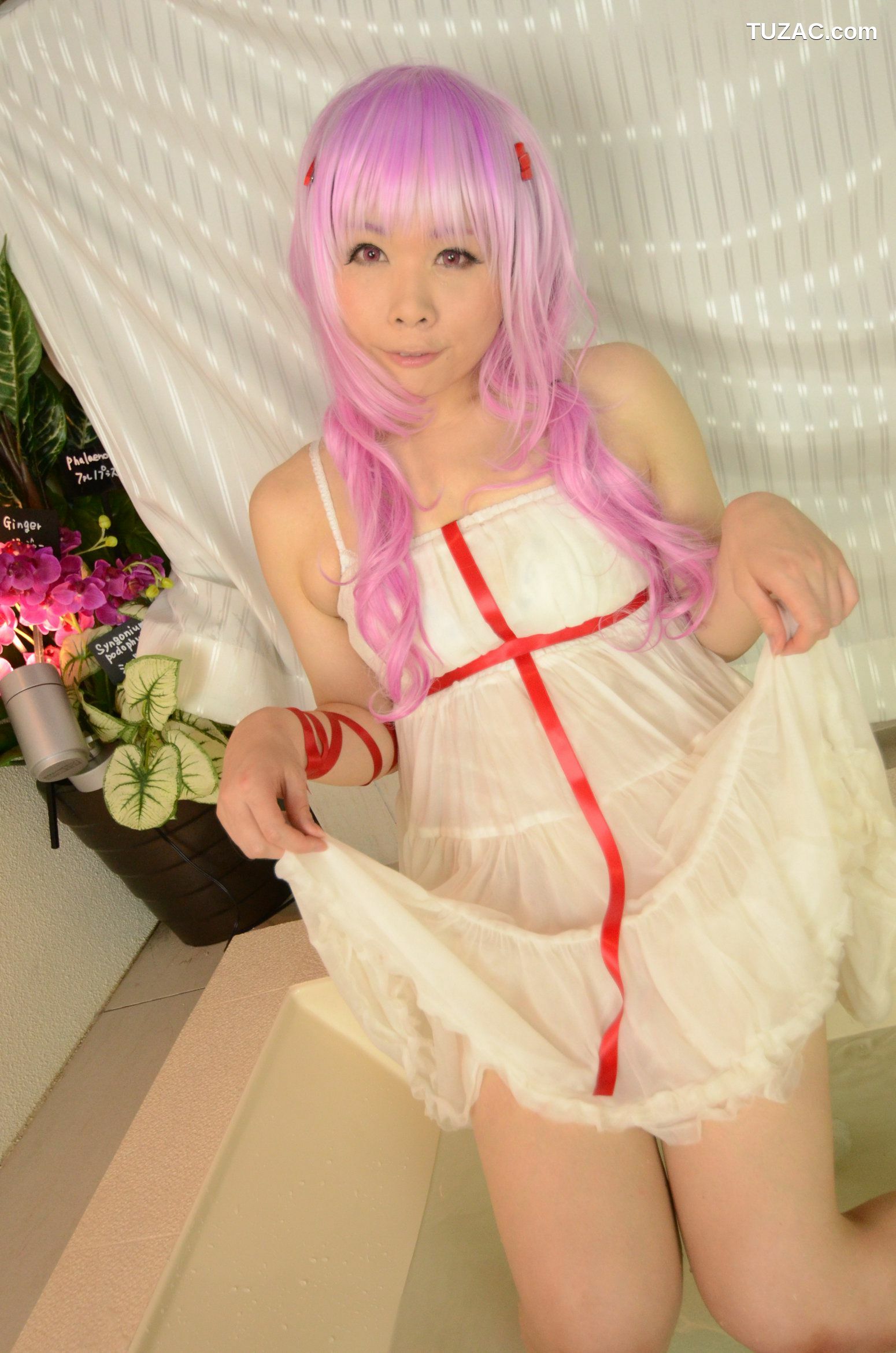 日本CosPlay_岡田ゆい《Guilty Crown》楪いのり 写真集[100P]