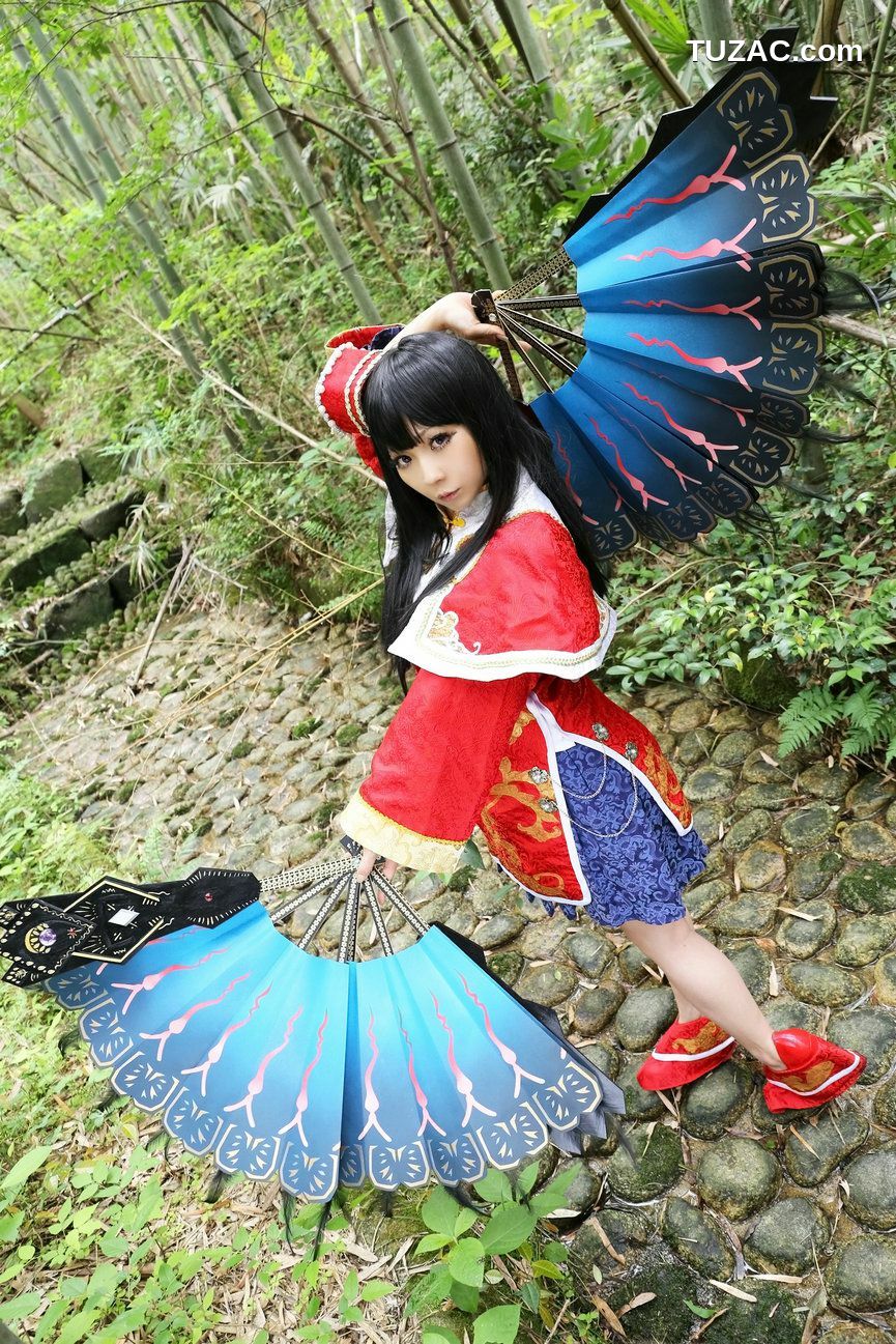 日本CosPlay_日暮らん (Higurashi Ran) 《三国無双》大喬 cos 写真集[110P]