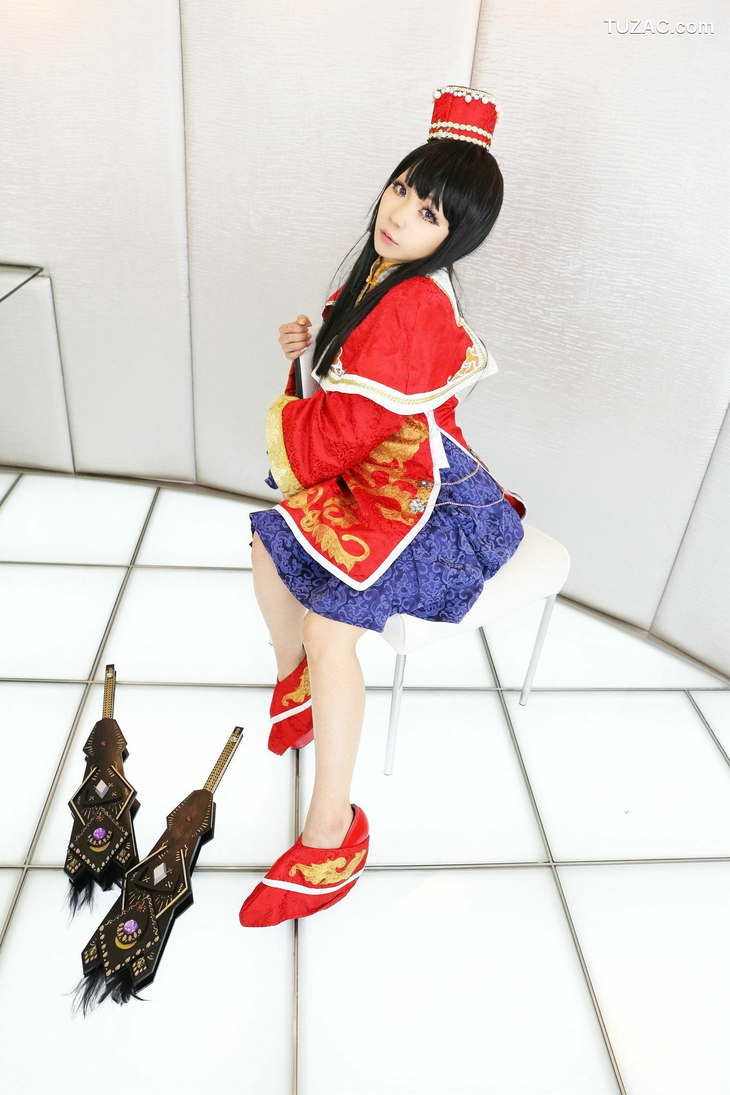 日本CosPlay_日暮らん (Higurashi Ran) 《三国無双》大喬 cos 写真集[110P]