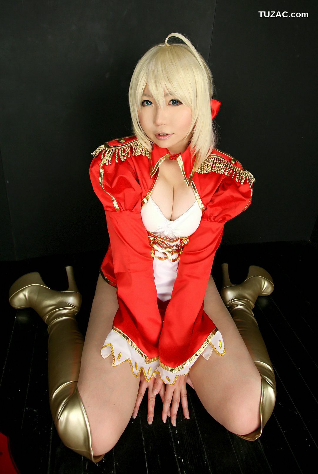 日本CosPlay_日暮りん(Higurashi Rin) 《Fate＼stay night》Saber 写真集[105P]