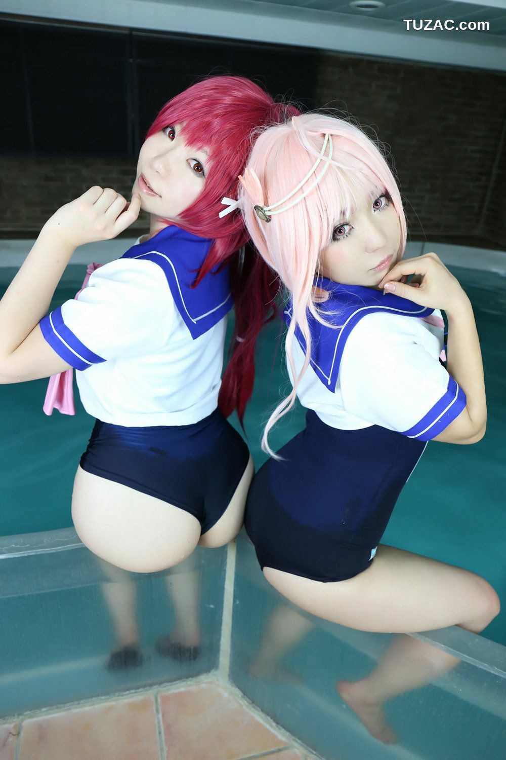 日本CosPlay_日暮りん&amp;日暮らん《艦隊これくしょん》伊168+伊58 写真集[100P]