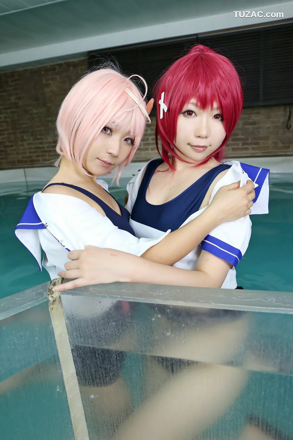 日本CosPlay_日暮りん&amp;日暮らん《艦隊これくしょん》伊168+伊58 写真集[100P]