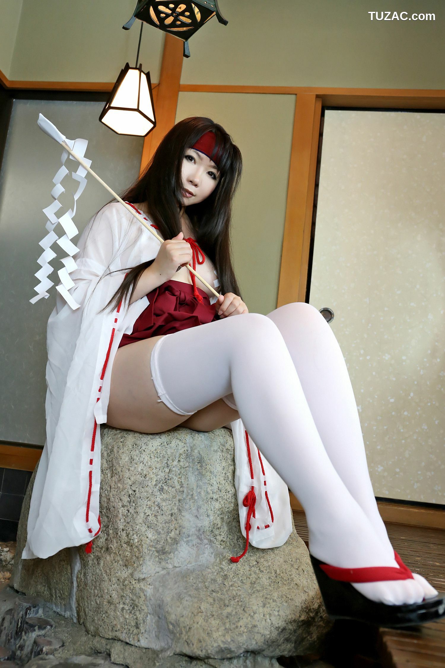 日本CosPlay_日暮りん(日暮玲) 巫女 写真集[100P]