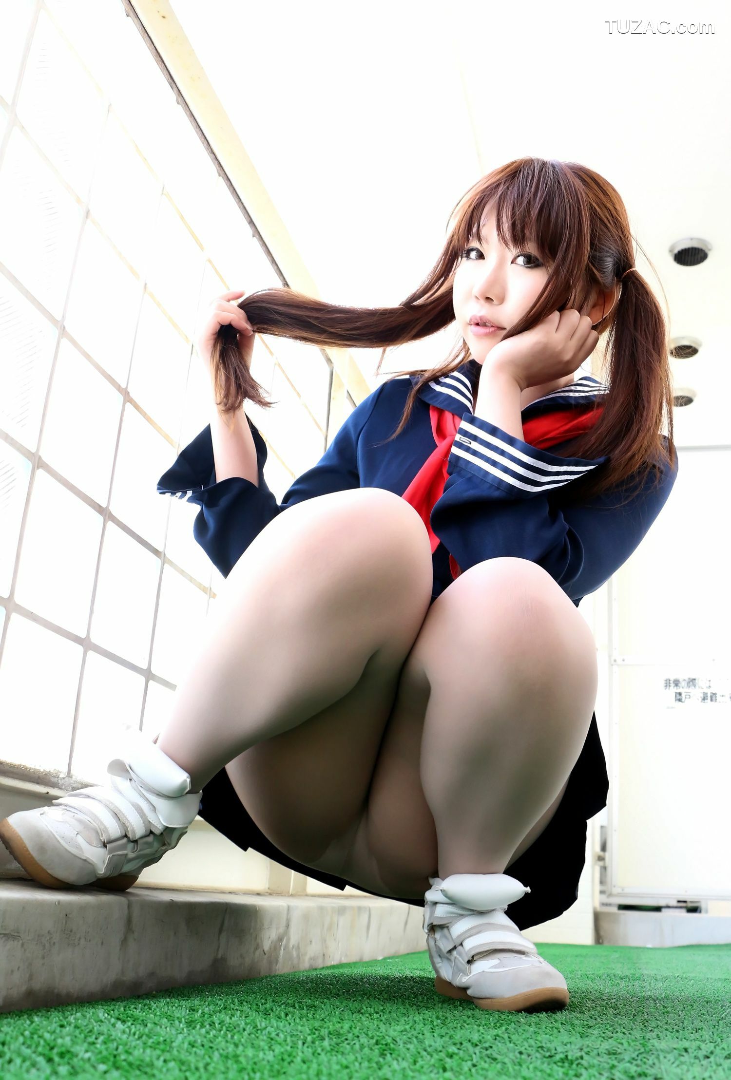 日本CosPlay_日暮玲(日暮りん) 《Stockings Tights School Girl Bunny Girl Policewoman》 写真集