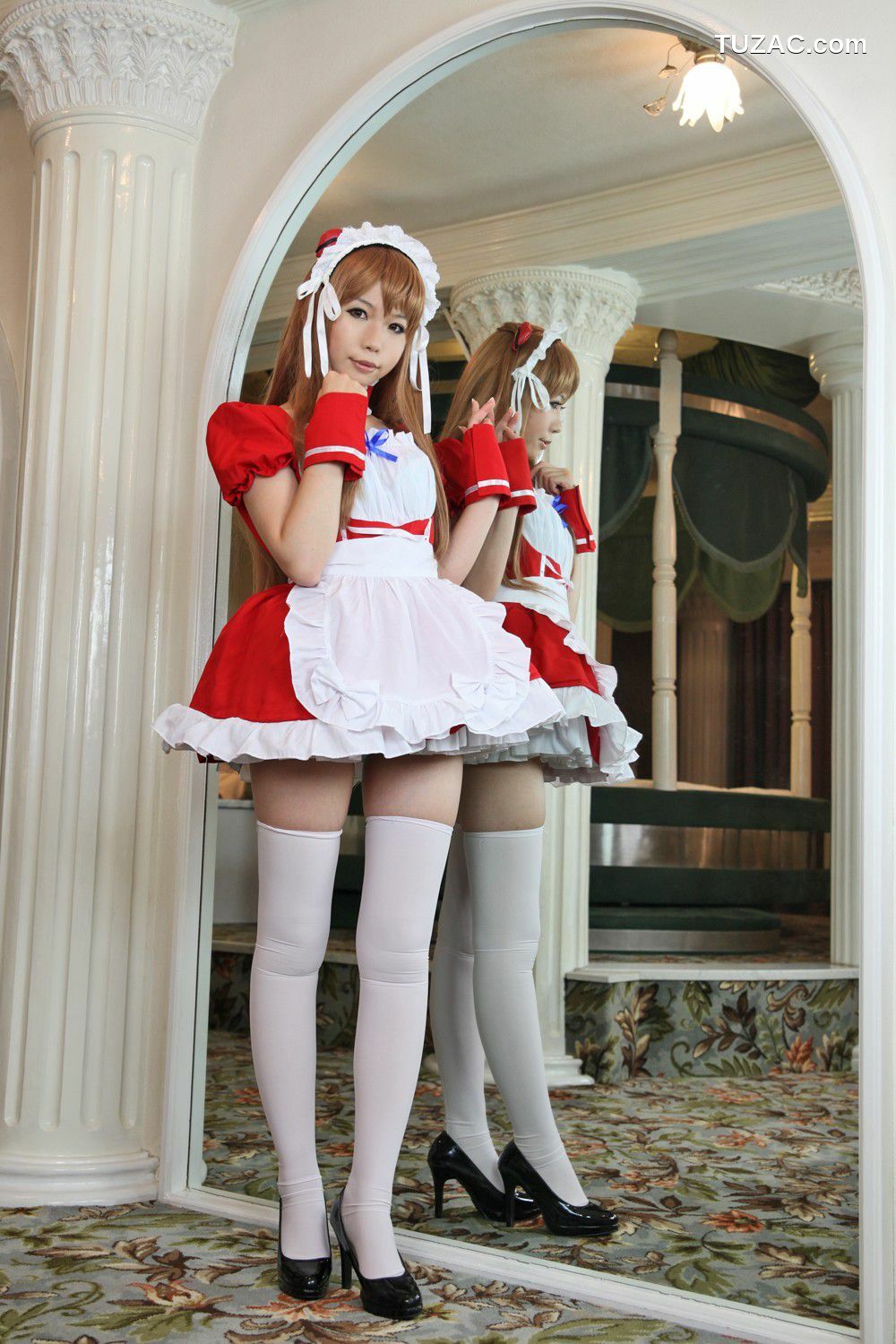 日本CosPlay_日暮玲(日暮りん) 《朝比奈みくる Asahina Mikuru》 写真集[56P]
