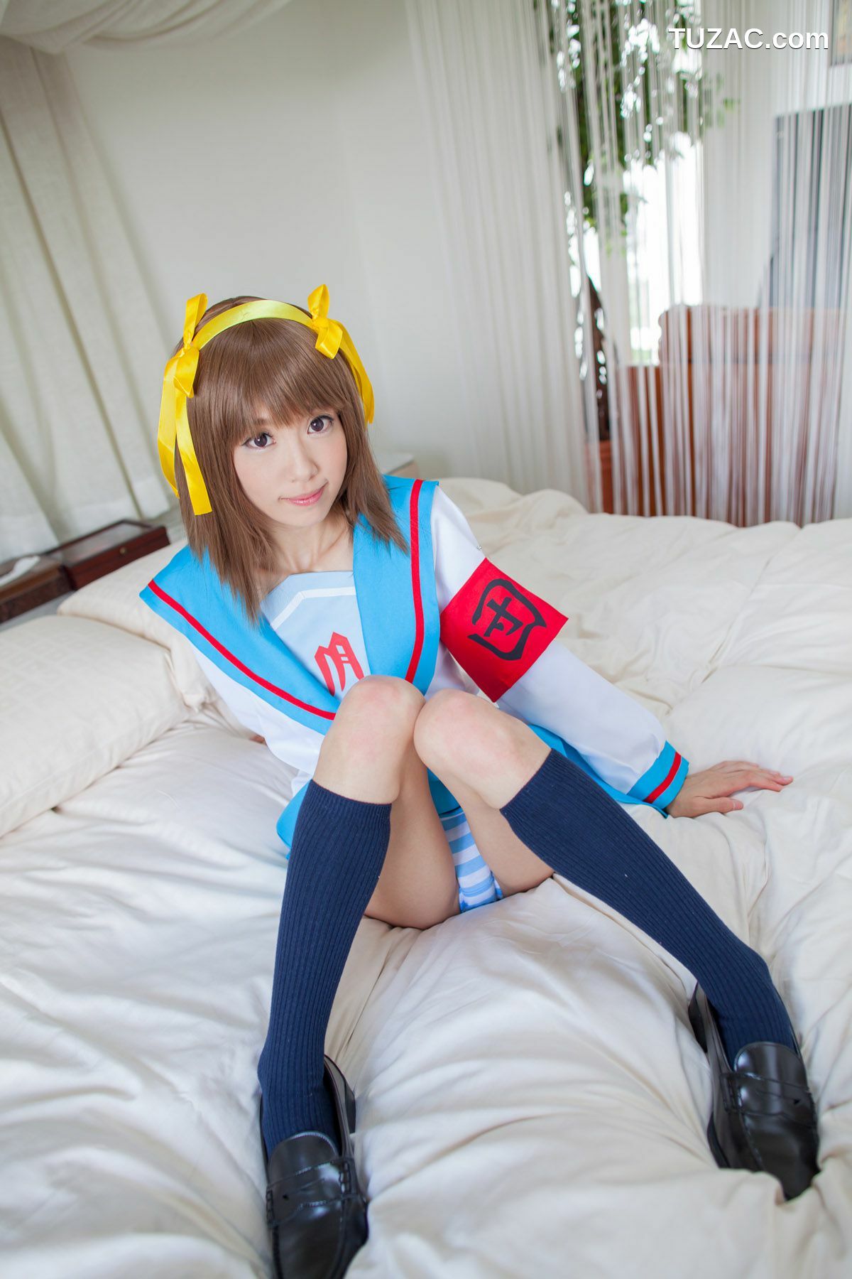 日本CosPlay_早乙女らぶ 《涼宮ハルヒの憂鬱》Suzumiya Haruhi 写真集[33P]