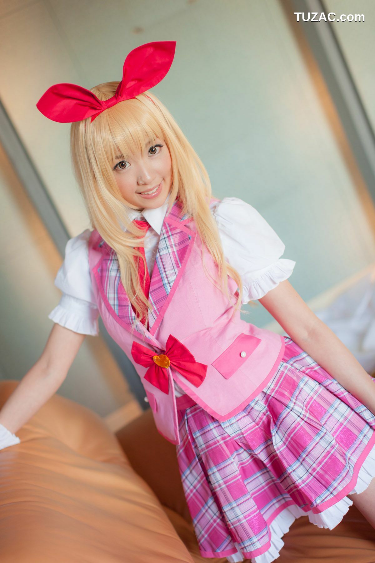 日本CosPlay_早乙女らぶ《Aikatsu!》星宮いちご 写真集[28P]