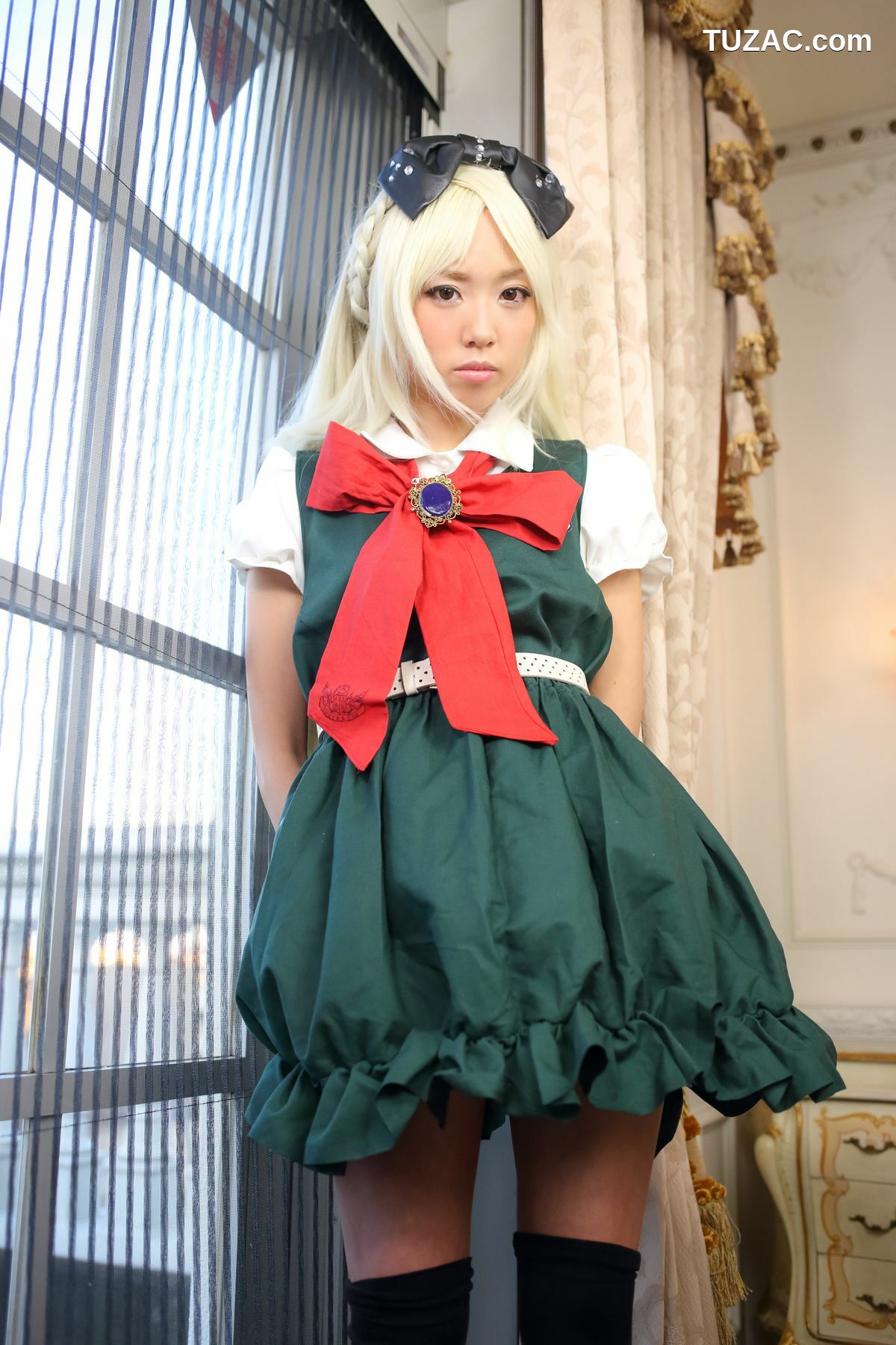 日本CosPlay_早乙女らぶ《Danganronpa》Sonia Nevermind(ソニア·ネヴァーマインド) 写真集[14P]