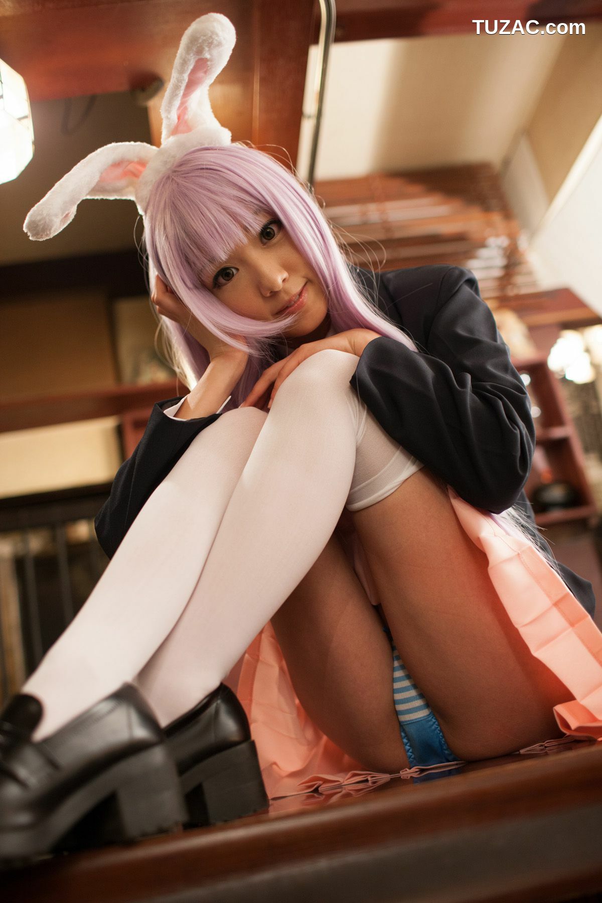 日本CosPlay_早乙女らぶ《東方Project》鈴仙·優曇華院·イナバ 写真集[65P]