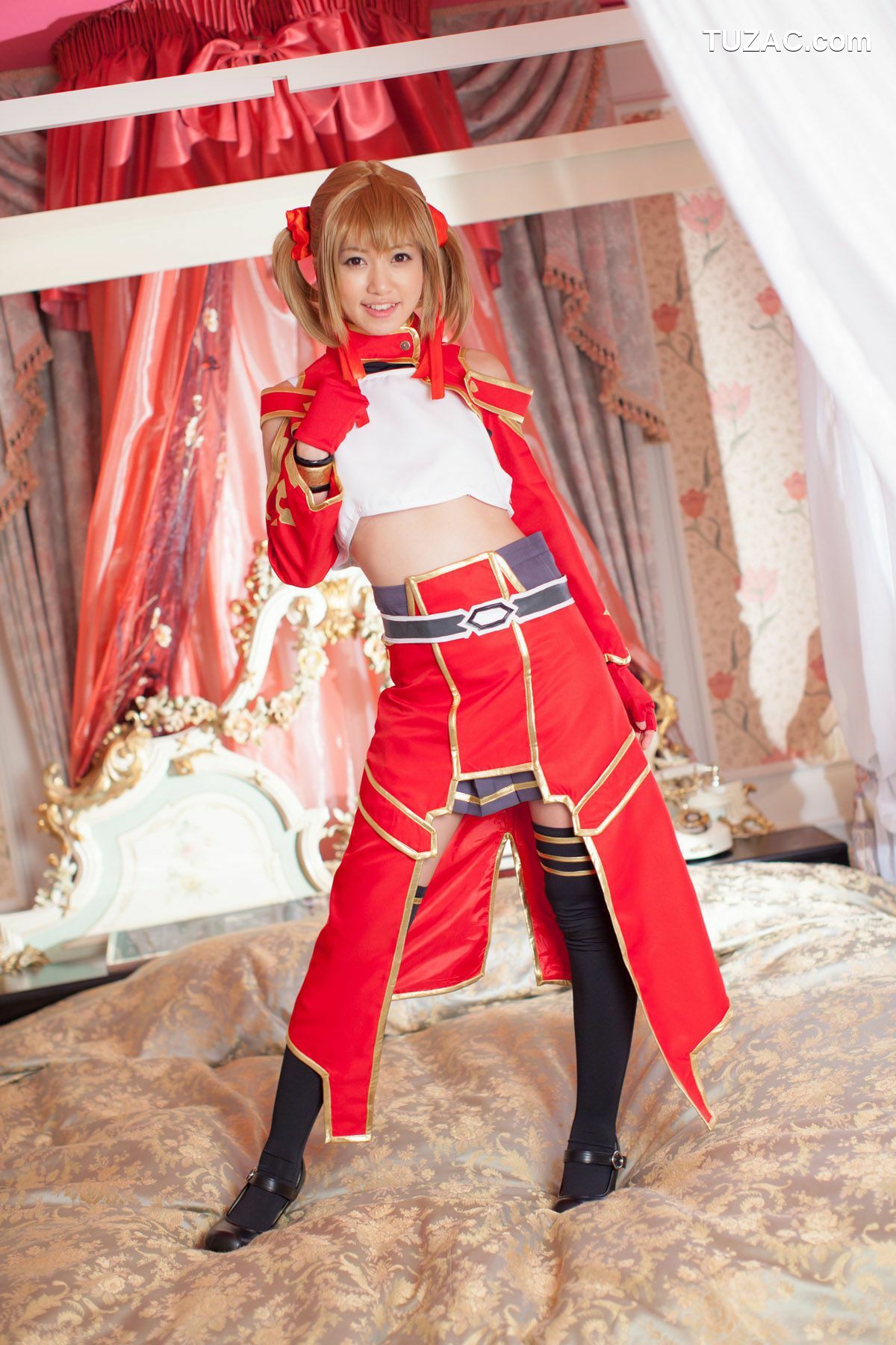 日本CosPlay_朝倉ことみ (Asakura Kotomi) 《Sword Art Online》Silica  写真集[70P]