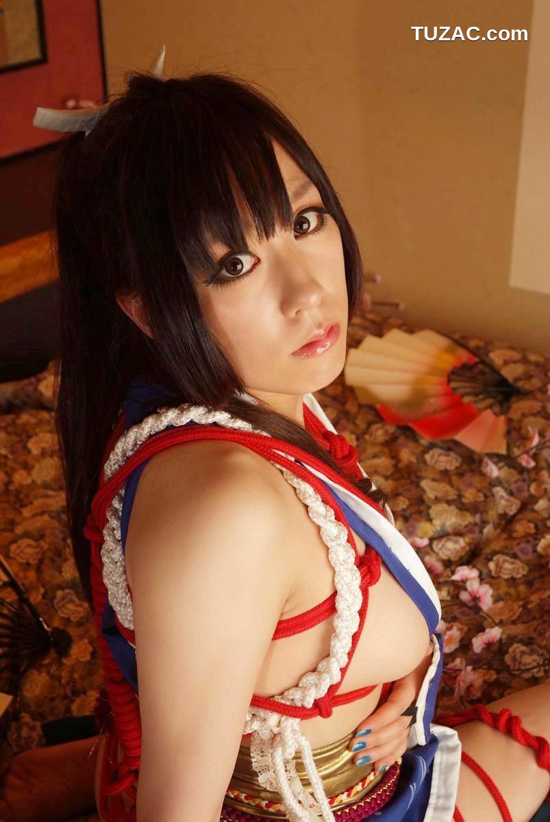 日本CosPlay_林檎蜜紀 《Garou Densetsu》Shiranui Mai 写真集[100P]