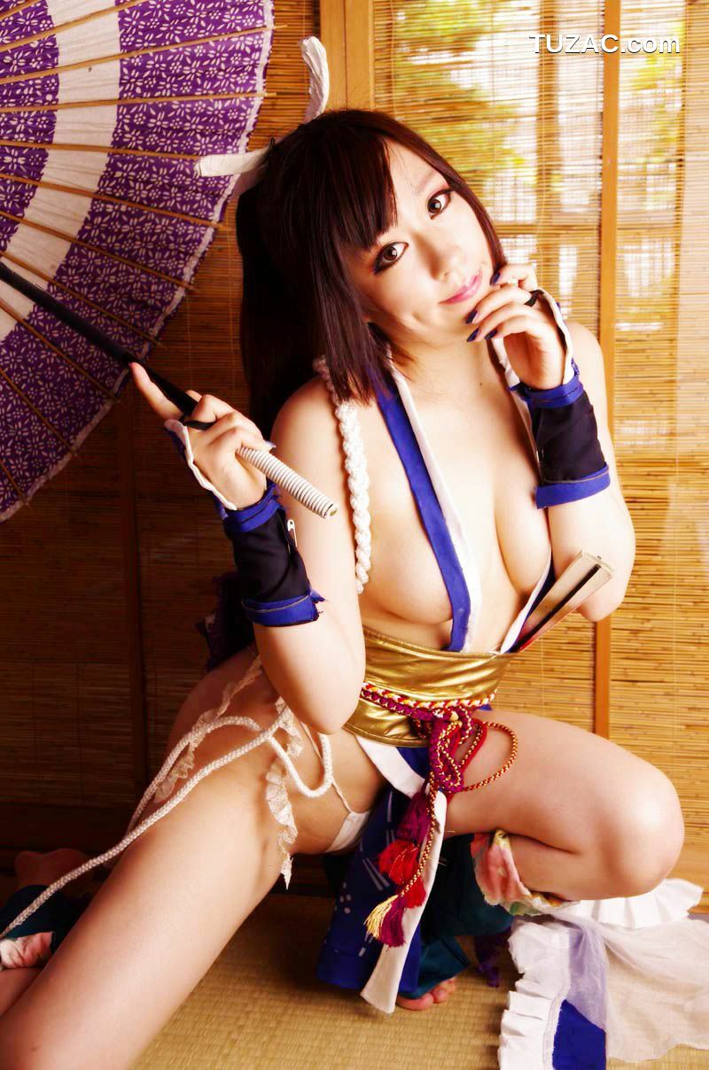 日本CosPlay_林檎蜜紀 《Garou Densetsu》Shiranui Mai 写真集[100P]