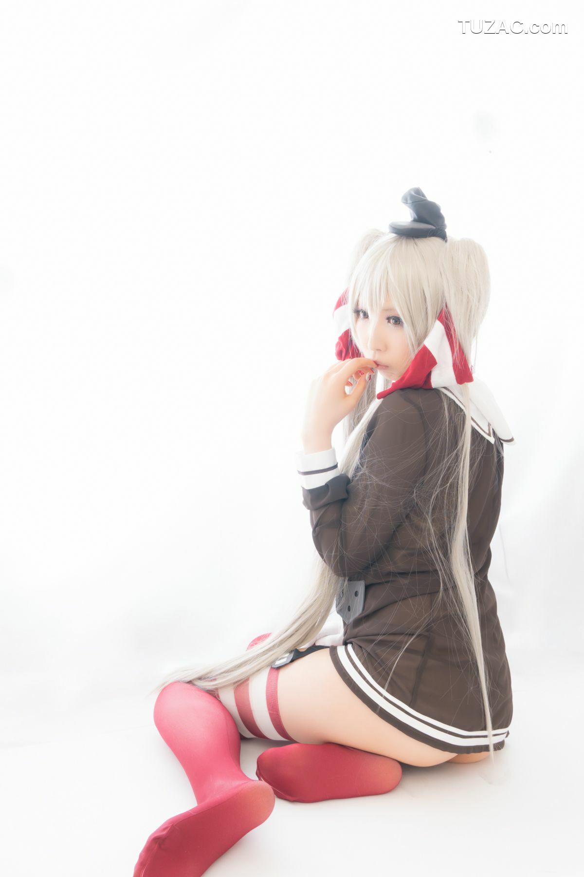 日本CosPlay_桃色れく (Momoiro Reku) 《Kantai Collection》Amatsukaze(天津風) 写真集[100P]