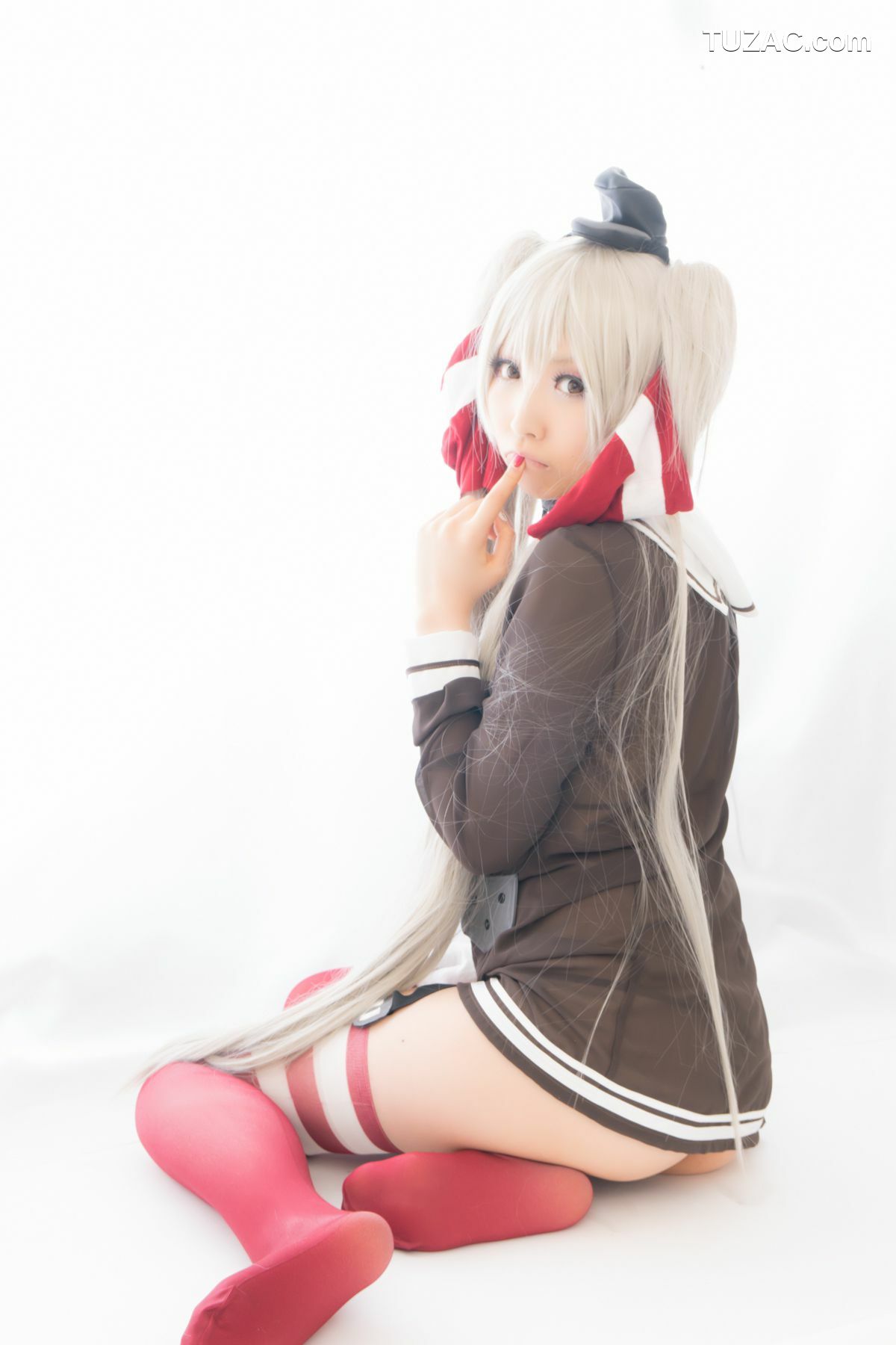 日本CosPlay_桃色れく (Momoiro Reku) 《Kantai Collection》Amatsukaze(天津風) 写真集[100P]