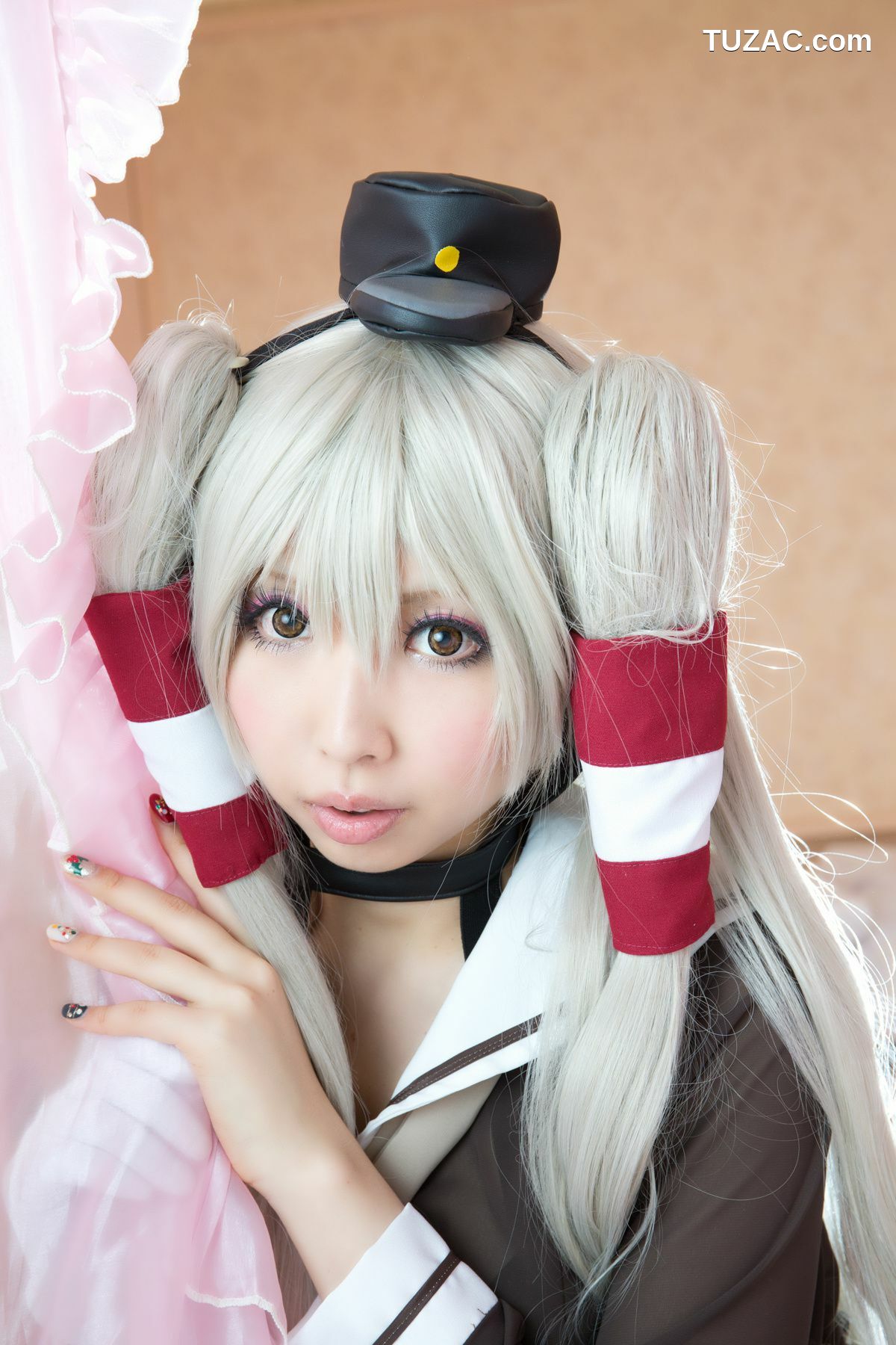 日本CosPlay_桃色れく (Momoiro Reku) 《Kantai Collection》Amatsukaze(天津風) 写真集[100P]