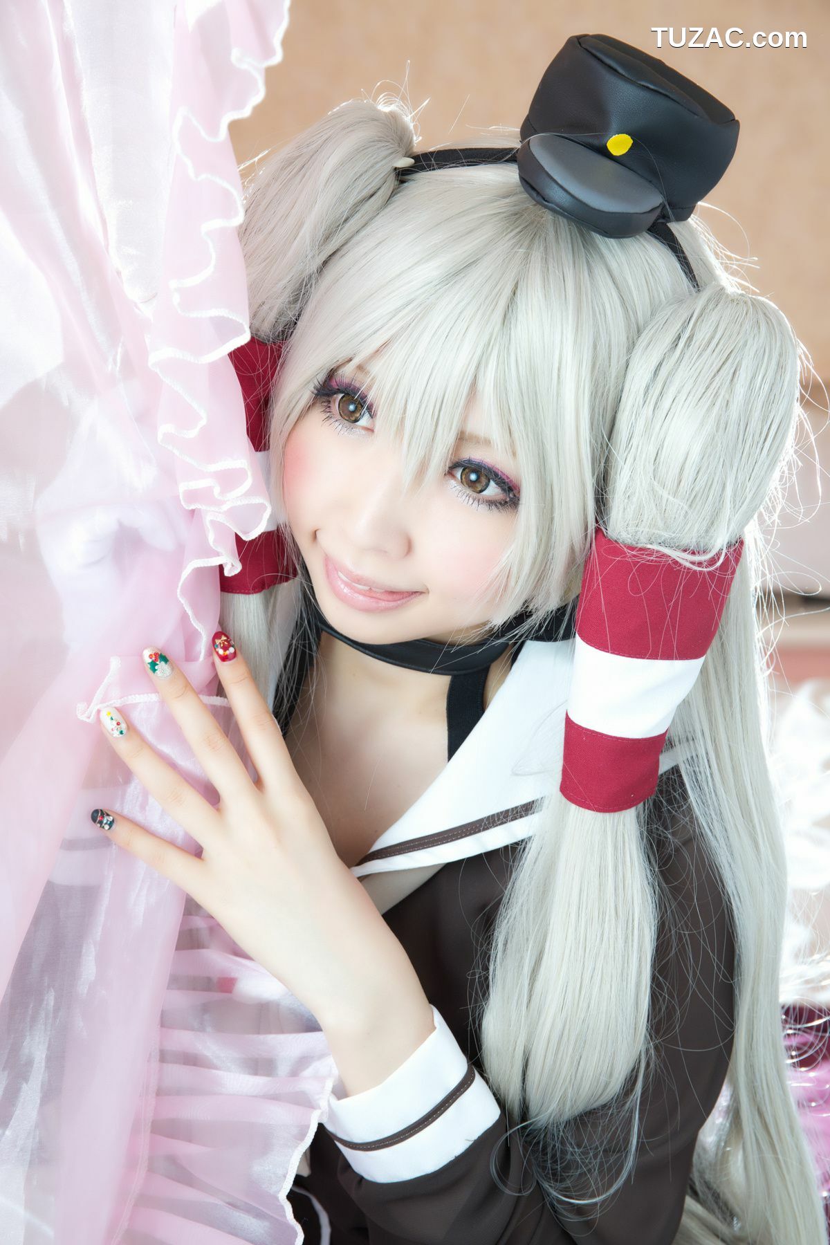 日本CosPlay_桃色れく (Momoiro Reku) 《Kantai Collection》Amatsukaze(天津風) 写真集[100P]