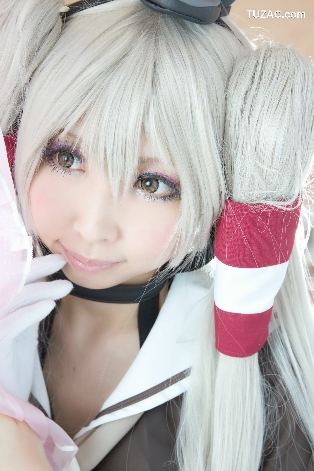 日本CosPlay_桃色れく (Momoiro Reku) 《Kantai Collection》Amatsukaze(天津風) 写真集[100P]