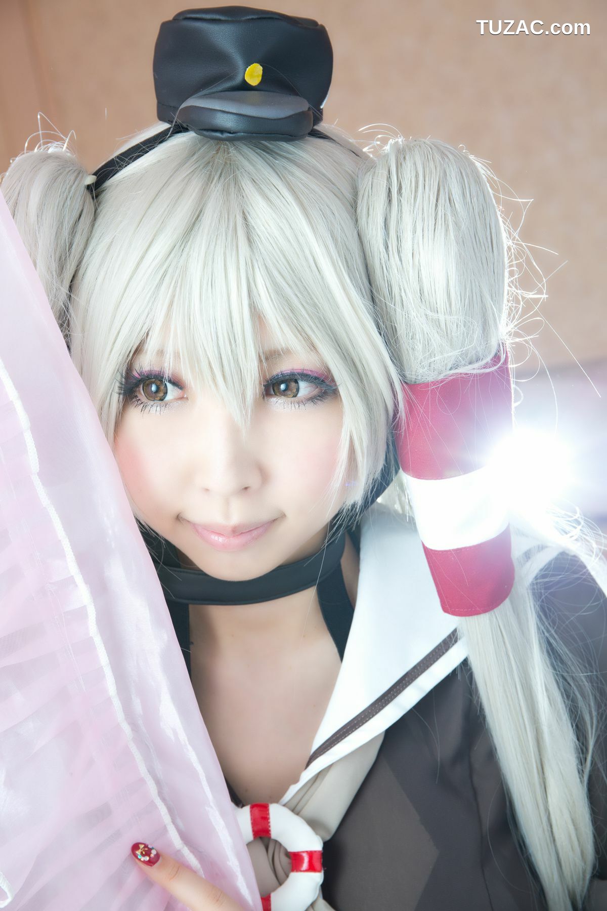 日本CosPlay_桃色れく (Momoiro Reku) 《Kantai Collection》Amatsukaze(天津風) 写真集[100P]