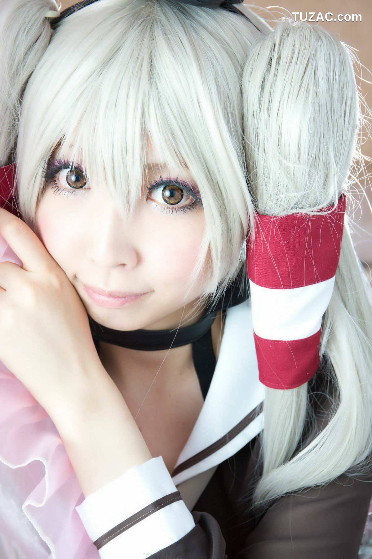 日本CosPlay_桃色れく (Momoiro Reku) 《Kantai Collection》Amatsukaze(天津風) 写真集[100P]