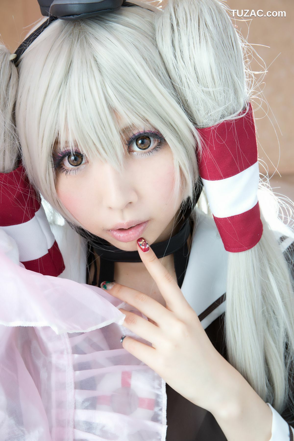 日本CosPlay_桃色れく (Momoiro Reku) 《Kantai Collection》Amatsukaze(天津風) 写真集[100P]