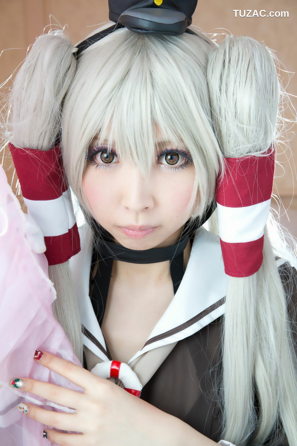 日本CosPlay_桃色れく (Momoiro Reku) 《Kantai Collection》Amatsukaze(天津風) 写真集[100P]