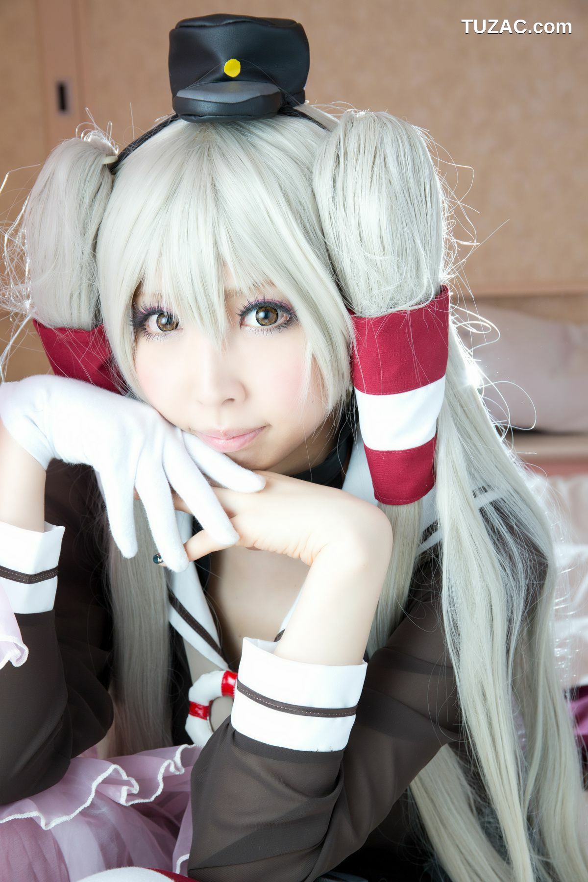 日本CosPlay_桃色れく (Momoiro Reku) 《Kantai Collection》Amatsukaze(天津風) 写真集[100P]