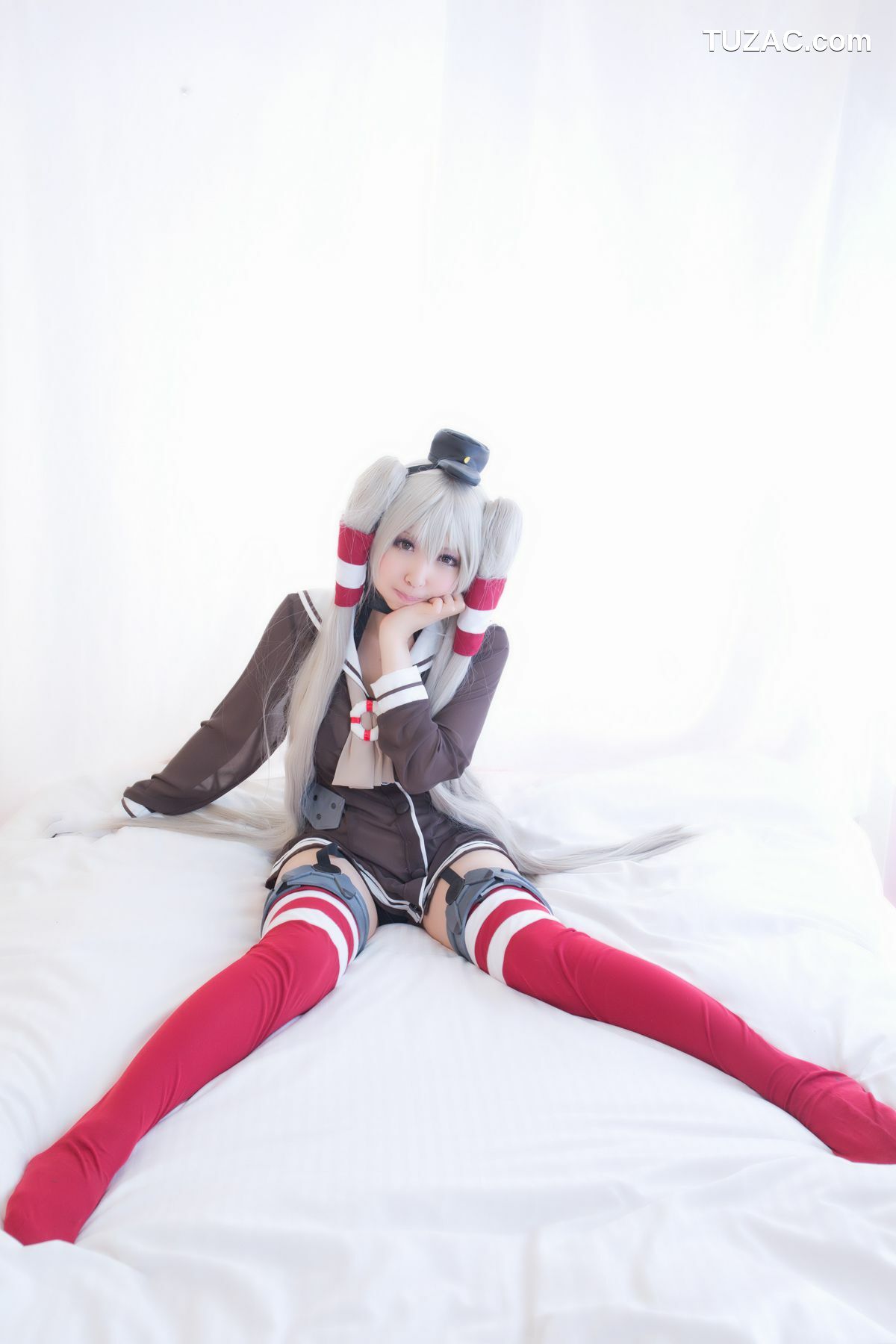 日本CosPlay_桃色れく (Momoiro Reku) 《Kantai Collection》Amatsukaze(天津風) 写真集[100P]