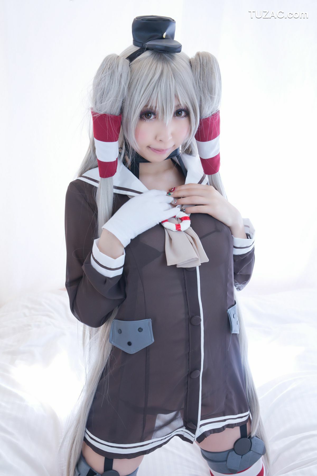 日本CosPlay_桃色れく (Momoiro Reku) 《Kantai Collection》Amatsukaze(天津風) 写真集[100P]