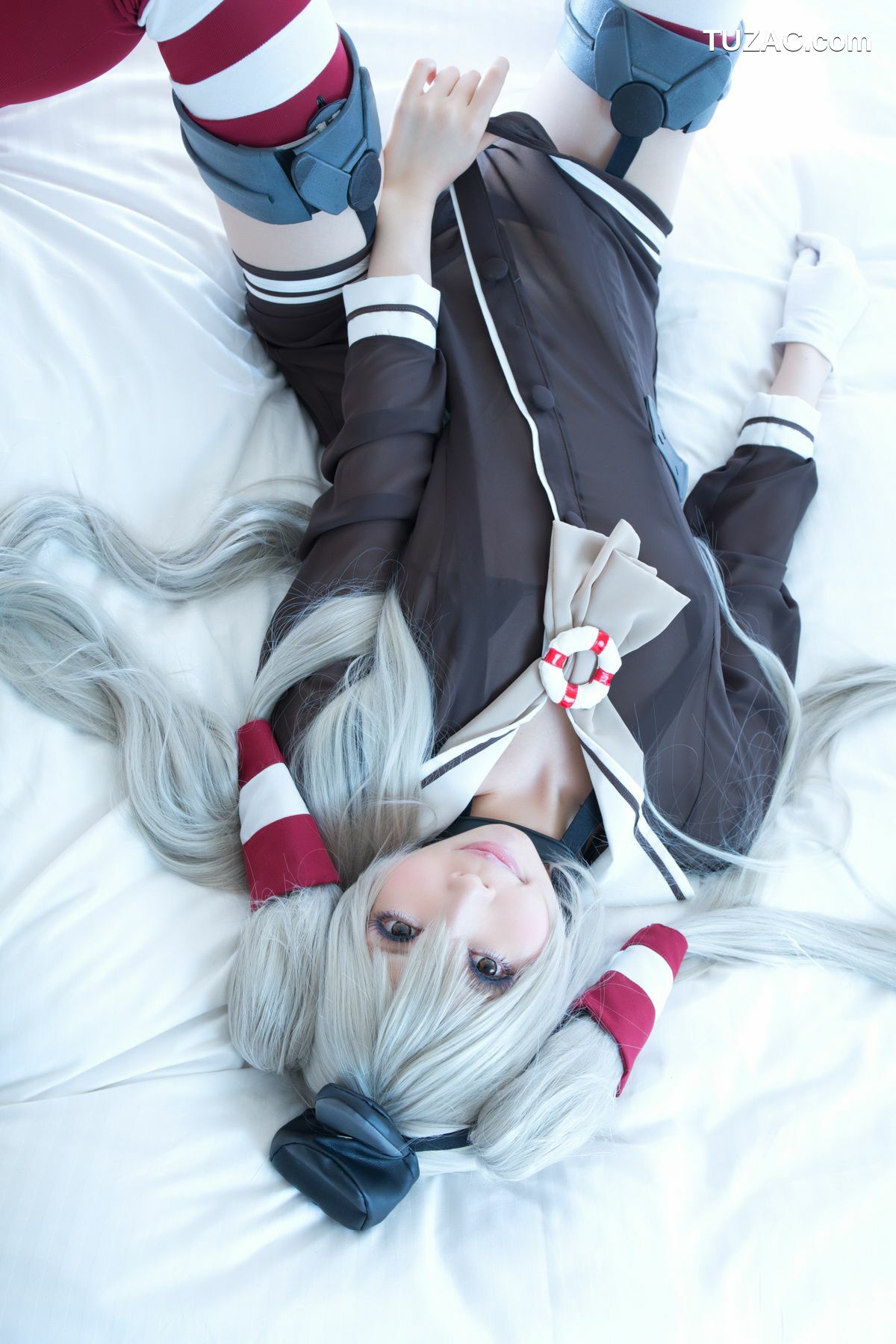 日本CosPlay_桃色れく (Momoiro Reku) 《Kantai Collection》Amatsukaze(天津風) 写真集[100P]