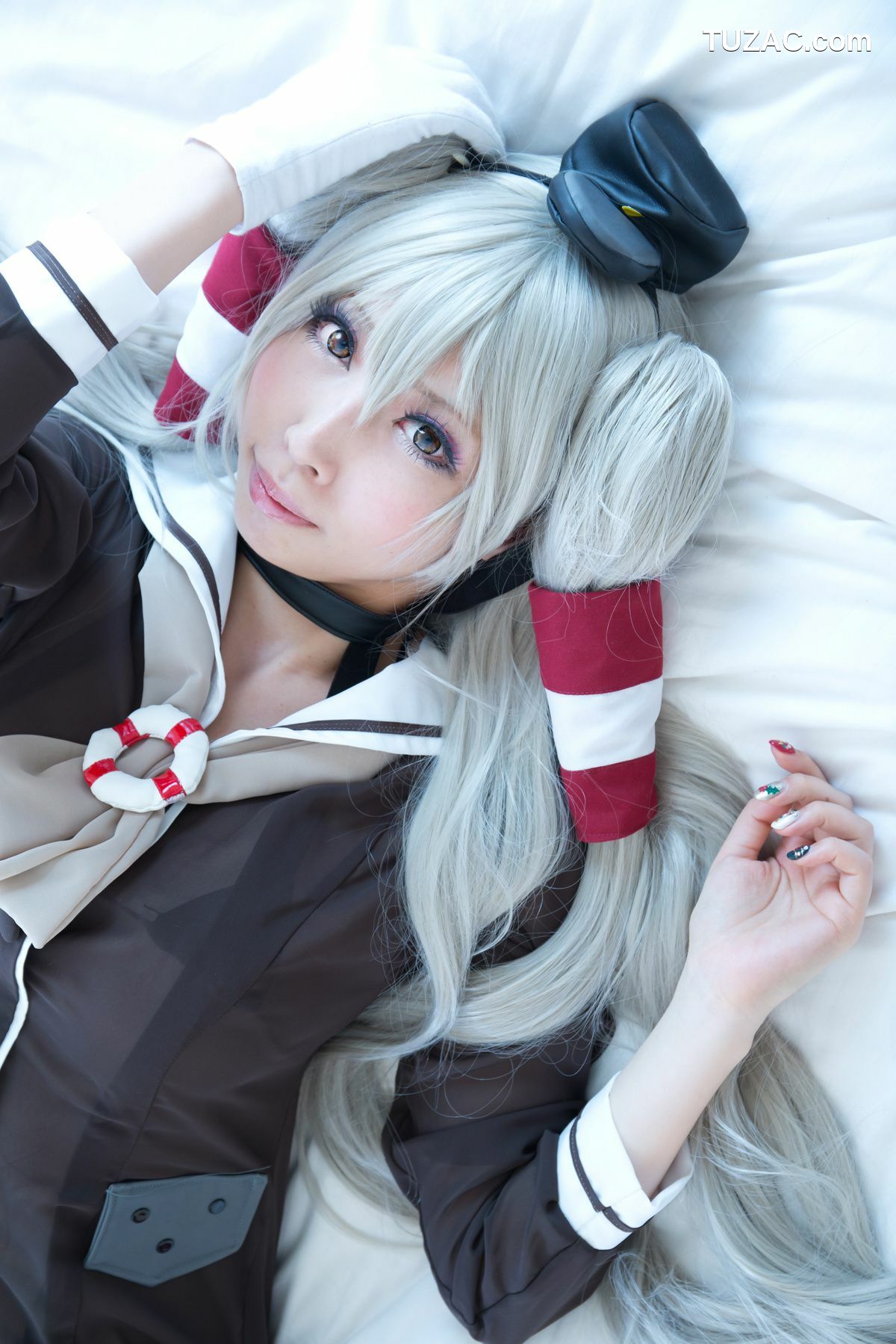 日本CosPlay_桃色れく (Momoiro Reku) 《Kantai Collection》Amatsukaze(天津風) 写真集[100P]