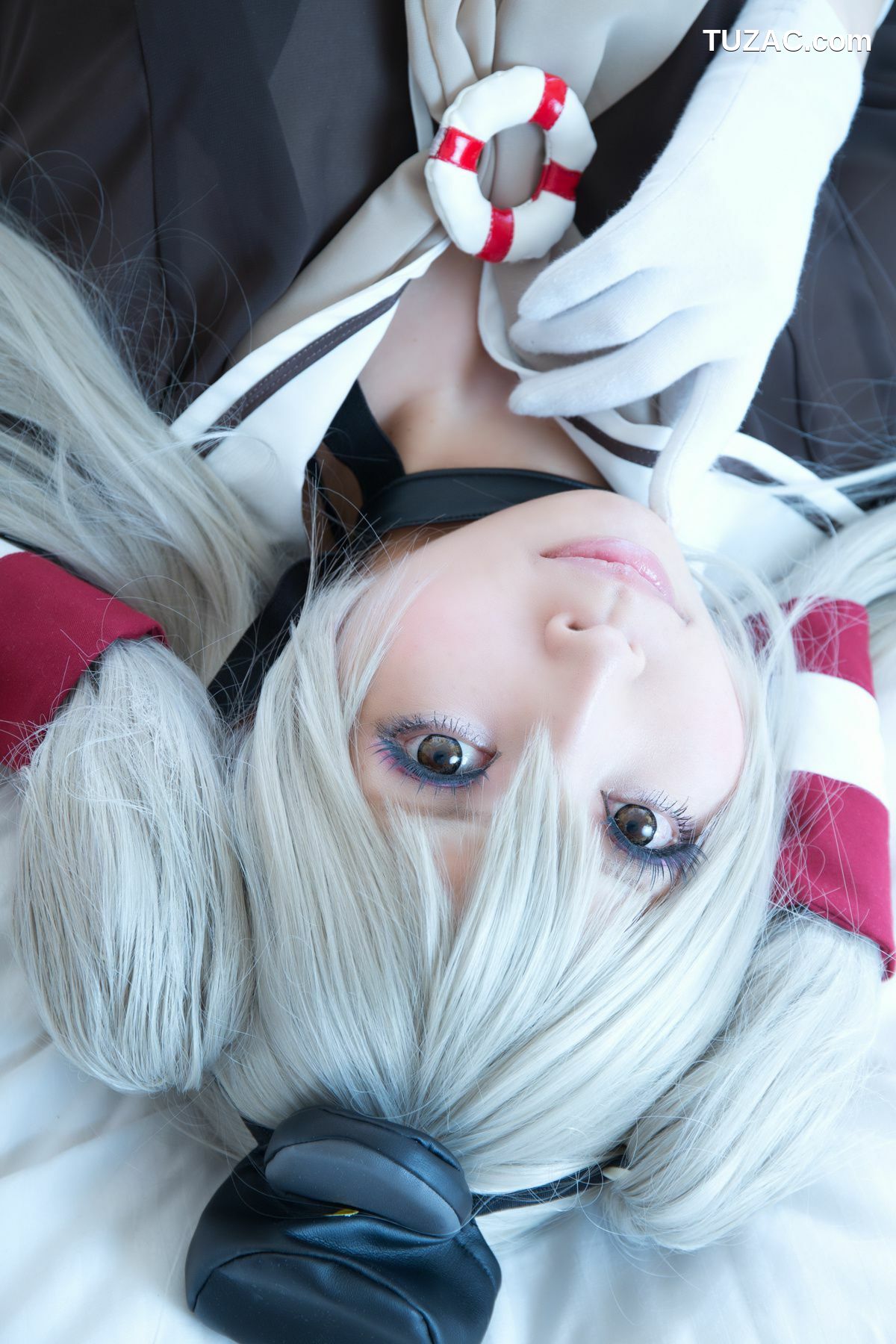 日本CosPlay_桃色れく (Momoiro Reku) 《Kantai Collection》Amatsukaze(天津風) 写真集[100P]