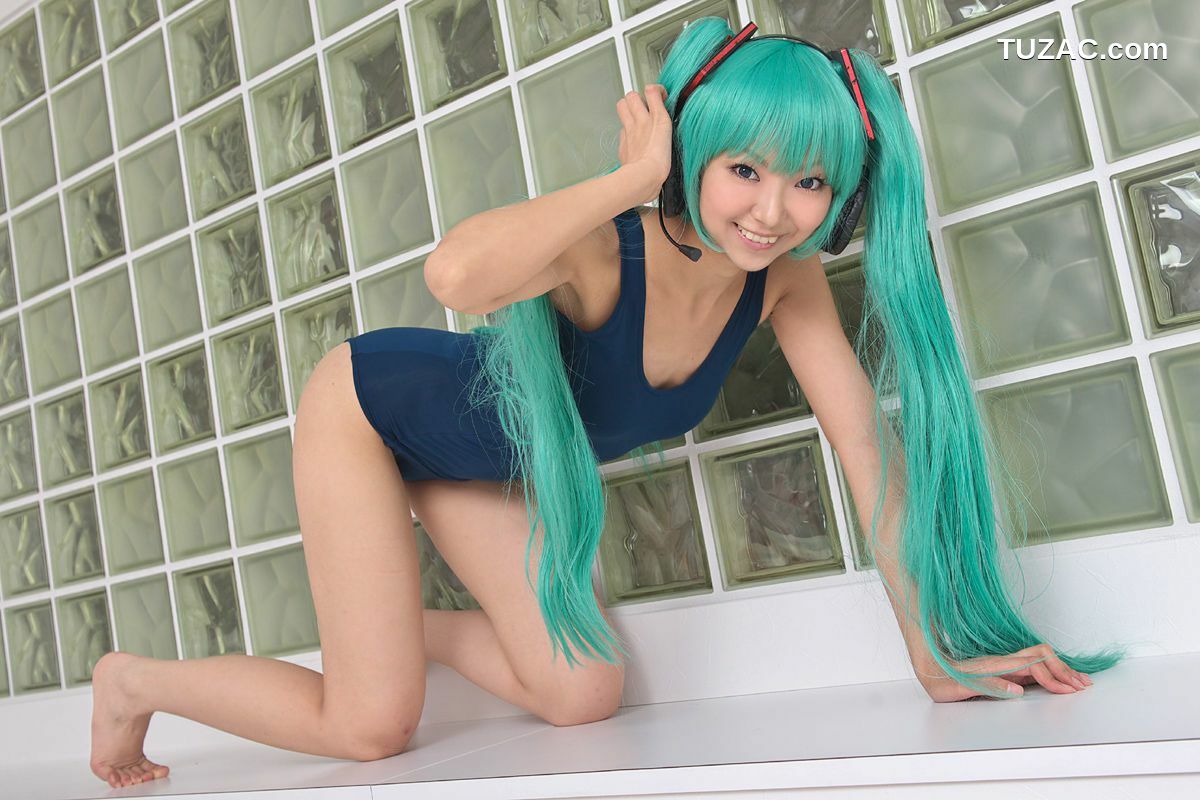 日本CosPlay_猫子(ねここ) 《VOCALOID》Hatsune Miku(初音ミク) 写真集