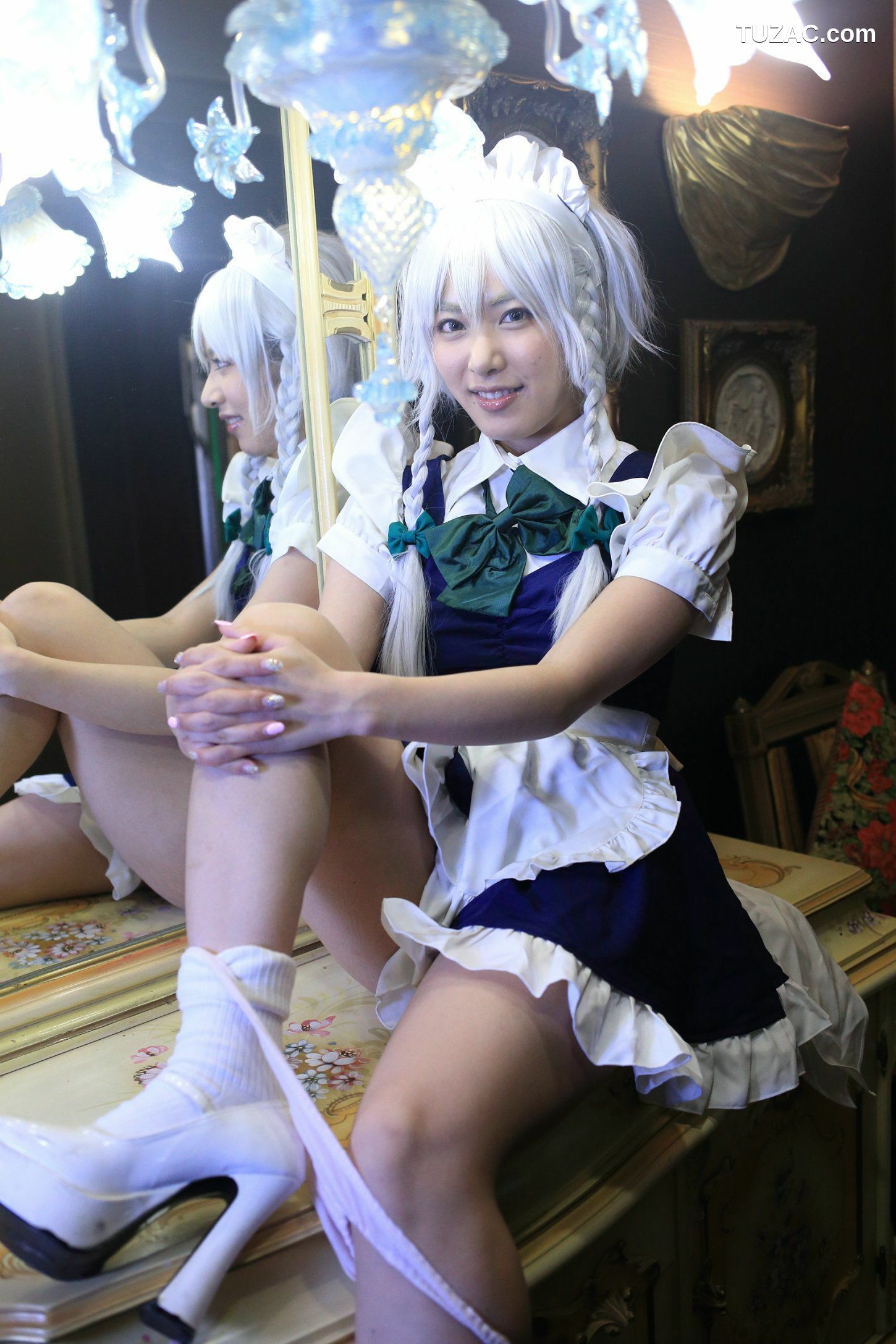 日本CosPlay_由愛可奈 《東方Project》十六夜咲夜 写真集[74P]