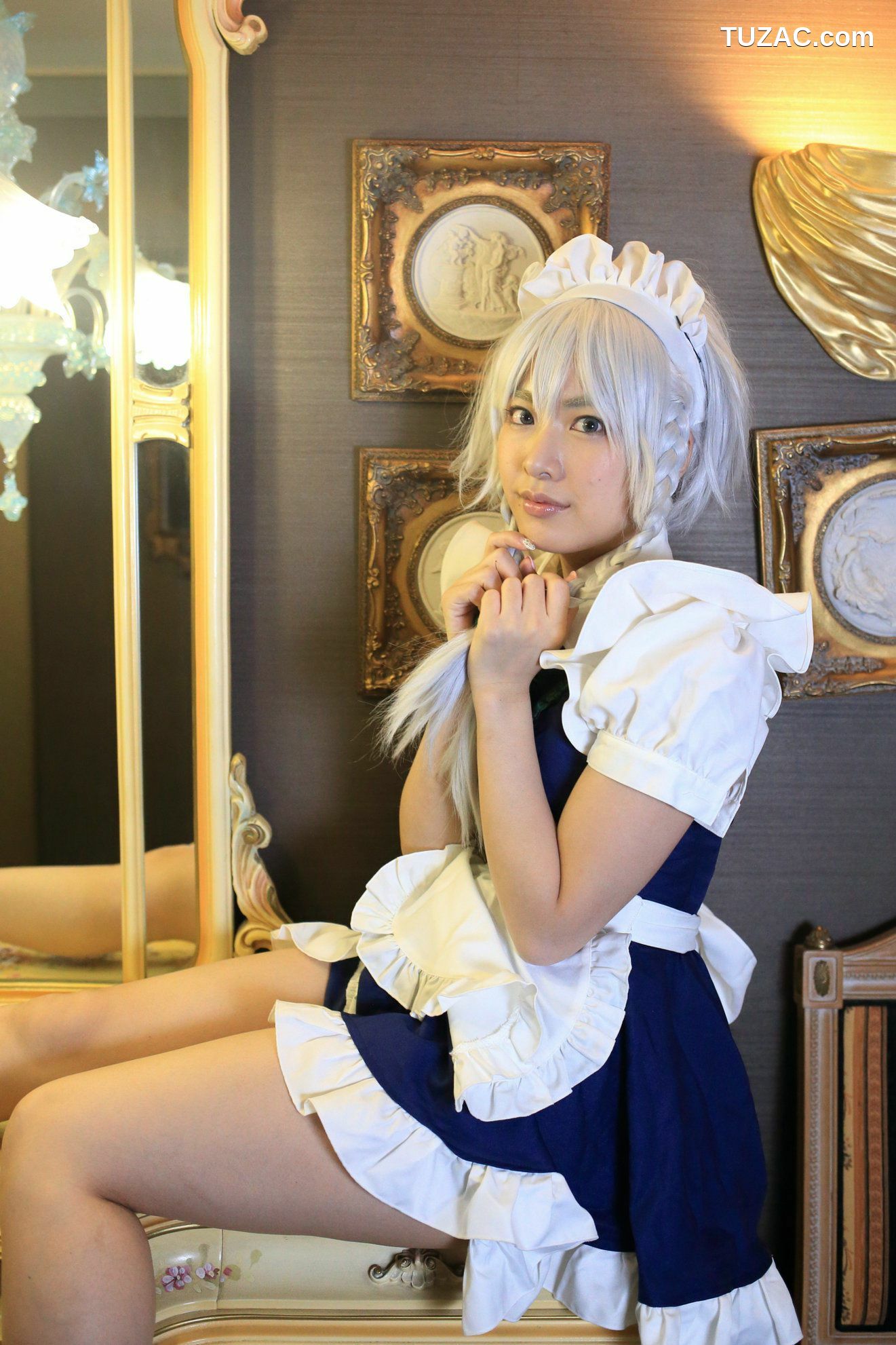 日本CosPlay_由愛可奈 《東方Project》十六夜咲夜 写真集[74P]